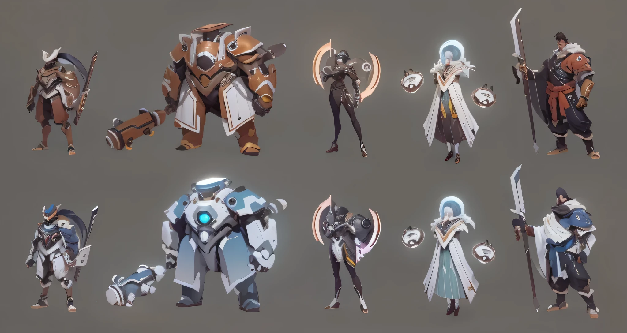 lifelike, surreal, super detailed, masterpiece, best quality, 8k, natural lighting, soft light, Sunlight, multiple people，character idea，（Overwatch 1.3）, high dynamic range (high dynamic range), Ray tracing, NVIDIA RTX, super resolution, Unreal 5, Maximum clarity and sharpness, Multi-layer textures , Maximum clarity and sharpness, Multi-layer textures,