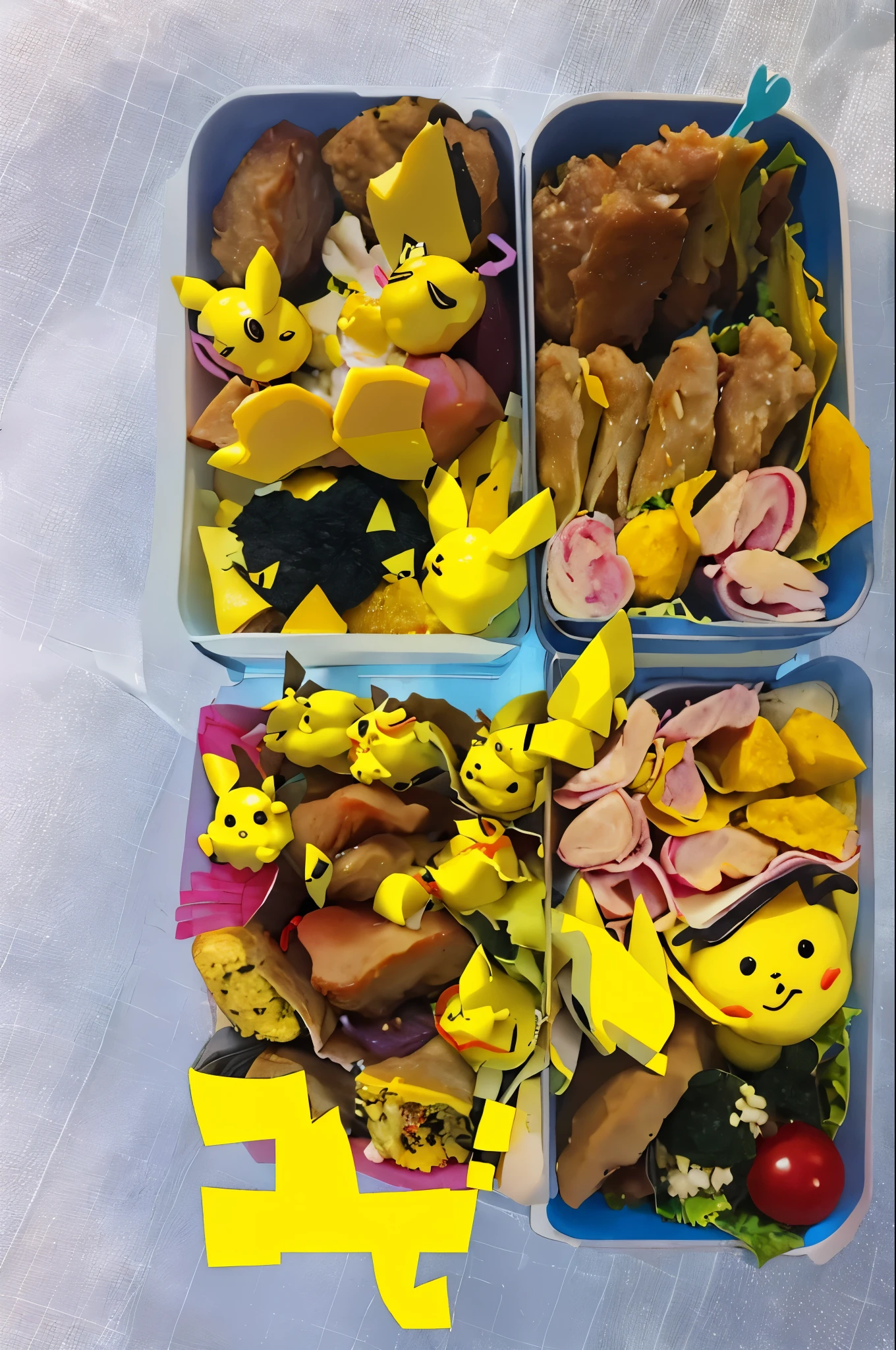 kyaraben, 1girl, pikachu, schlain, grey jacket