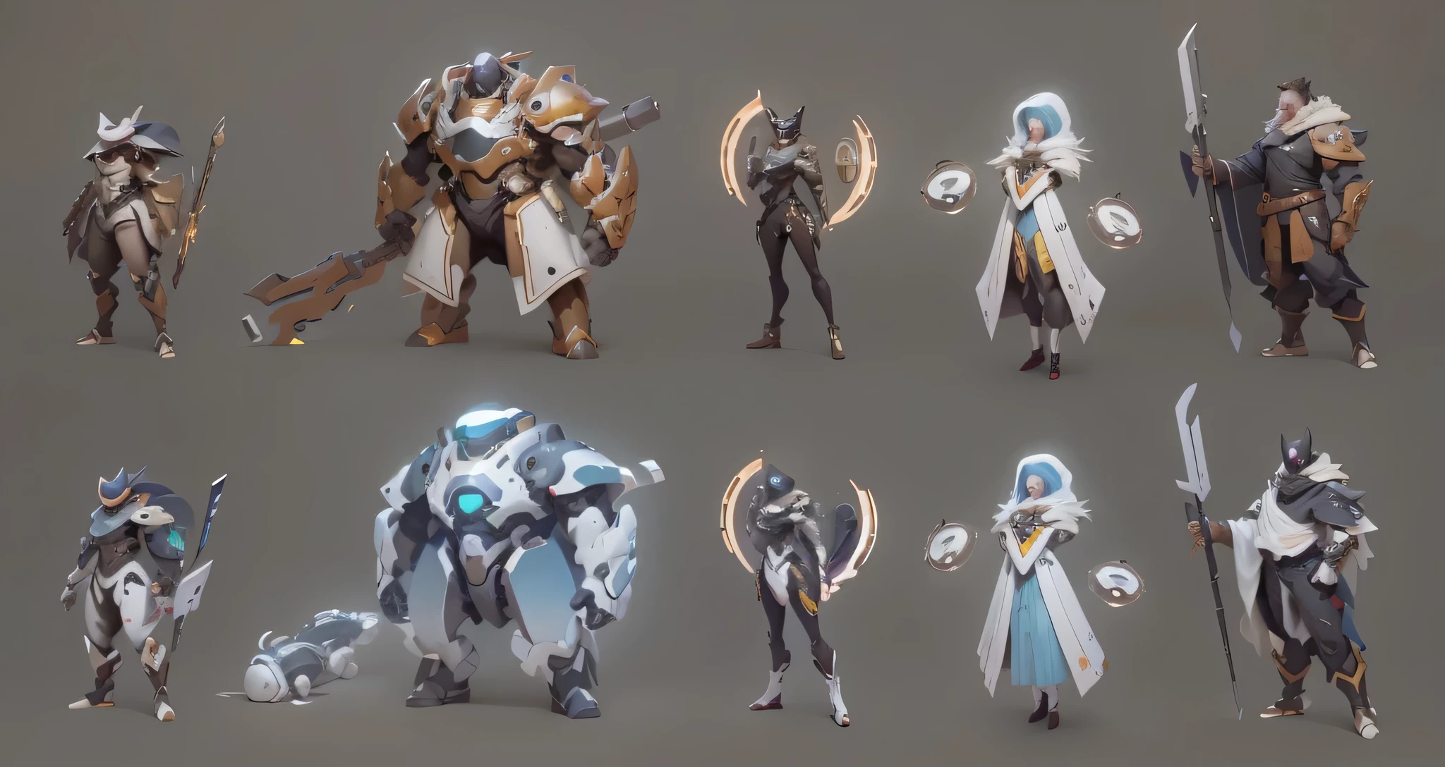 lifelike, surreal, super detailed, masterpiece, best quality, 8k, natural lighting, soft light, Sunlight, multiple people，character concept，（Overwatch 1.3）, high dynamic range (high dynamic range), Ray tracing, NVIDIA RTX, super resolution, Unreal 5, Maximum clarity and sharpness, multi-layer texture , Maximum clarity and sharpness, multi-layer texture,