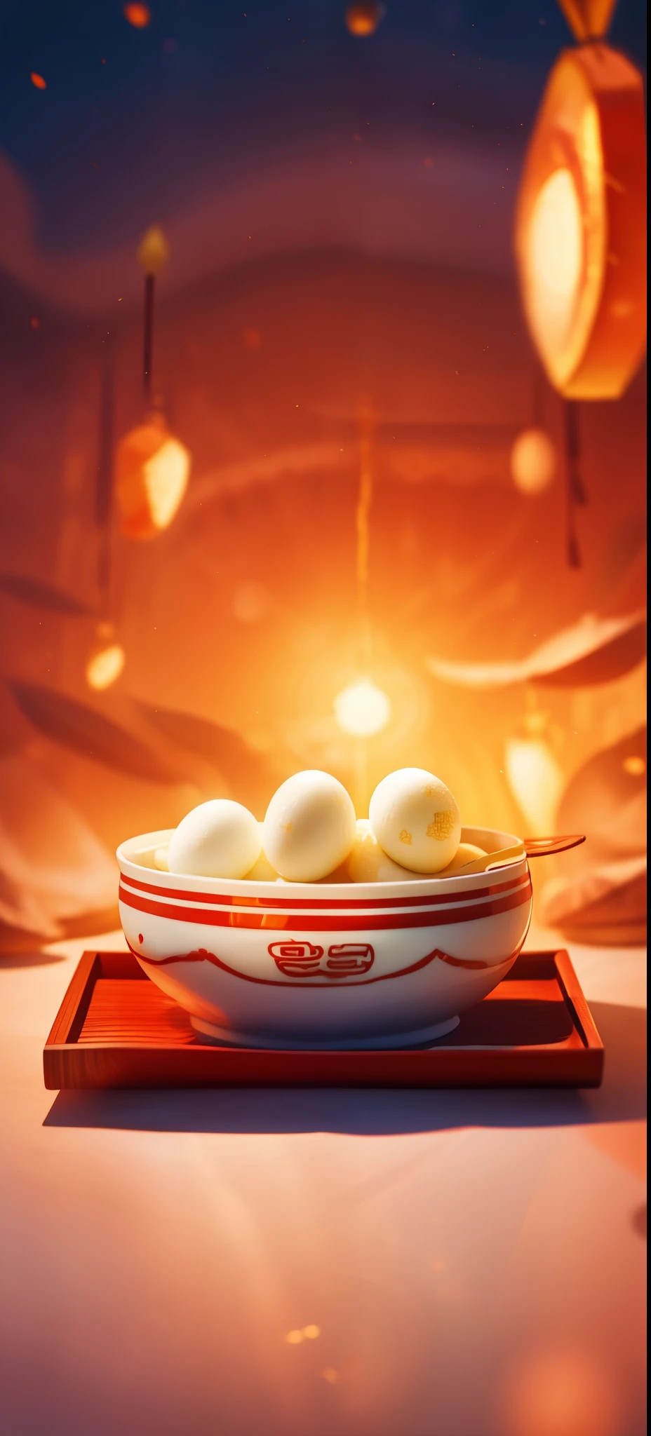 （original photo，best quality），（realistically，Shoot real：1.3），best quality，Very detailed，masterpiece，Ultra-detailed，revelation，Image of eggs held between chopsticks，red festive background，奇幻插画style，Light red，Made of cheese，Chinese New Year celebrations，furnace，Luminous quality，Made of cheese。best quality，Extremely detailed CG unity 8k wal，amazing，light，lens_flare，Dunhuang_style，rice dumpling，meter，Rice balls，leaf