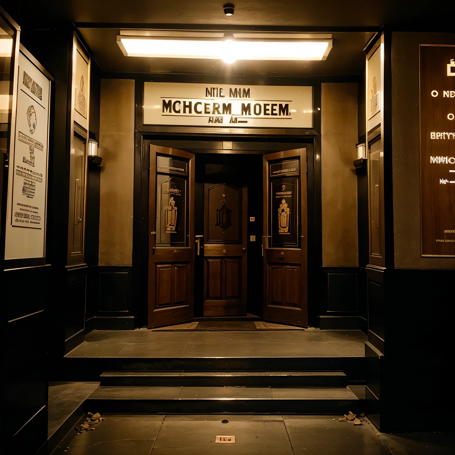 Modern Cinema museum using signs of persepolis 