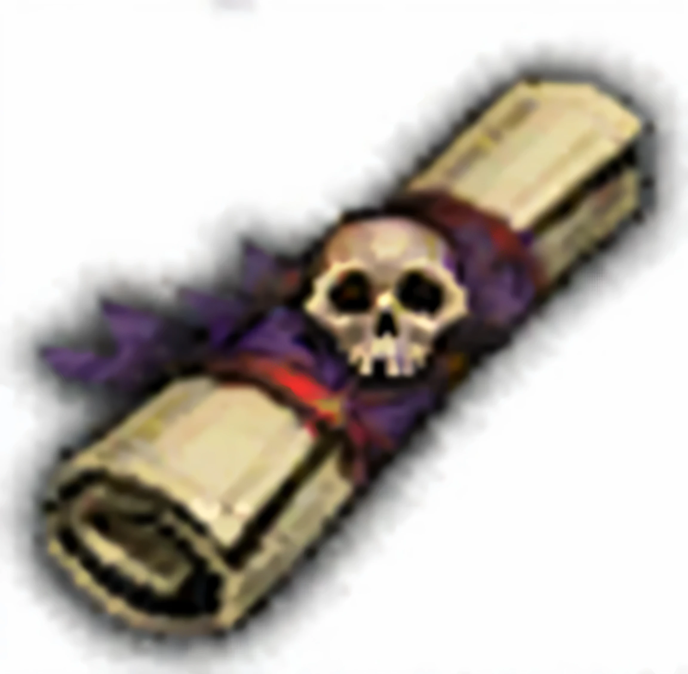 上面有头骨的reel的特写, discarded reel, bone scepter, Severe jpeg artifacts, reel, role playing game project, World of Warcraft spell icons, Severe jpeg artifacts blurry, Lich, 旧reel, from black magician&#39;cemetery!!!, reaper, League of Legends inventory items, skeleton, object art, medieval spear, Holding the skull scepter