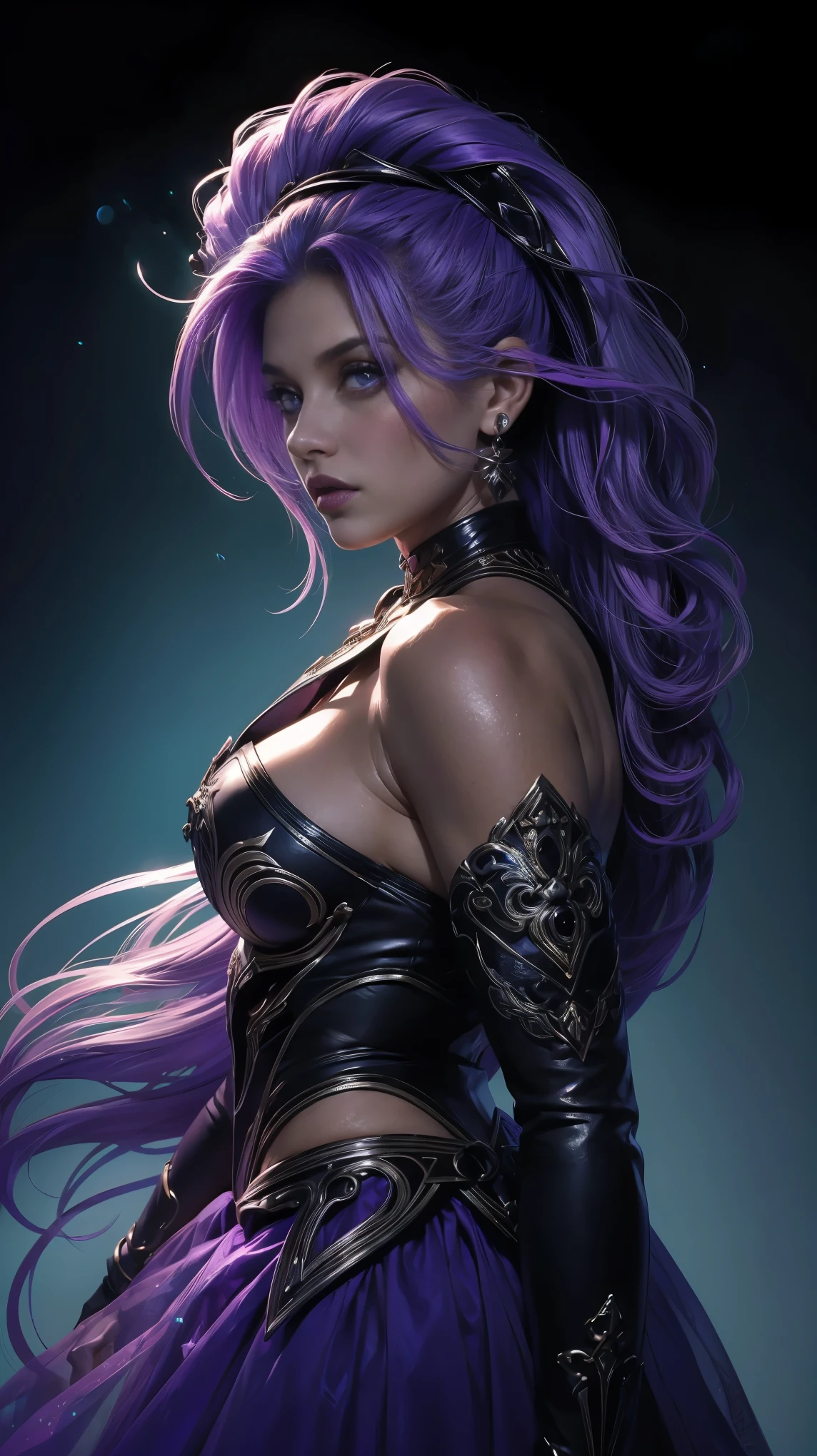 Snake Man, Medusa (anthropomorphic, pretty, female, long snake tail), ultra-realistic, soft light, detailed background, extremely detailed background, clear details, (full body), 8k, (original image), cg, ultra purple skin, full body detail, purple snakeskin, fracture, masterpiece, RAW photo, deep cleavage, sfw, dirty (0.8), (blood: 0.7), aurora, (backlight: 0.5), depth of field, canon, 5D, 50 mm lens, f/4 (ultra detail), fine details), sharp focus, soft color, 8k, shiny, 8mm film grain, war photography