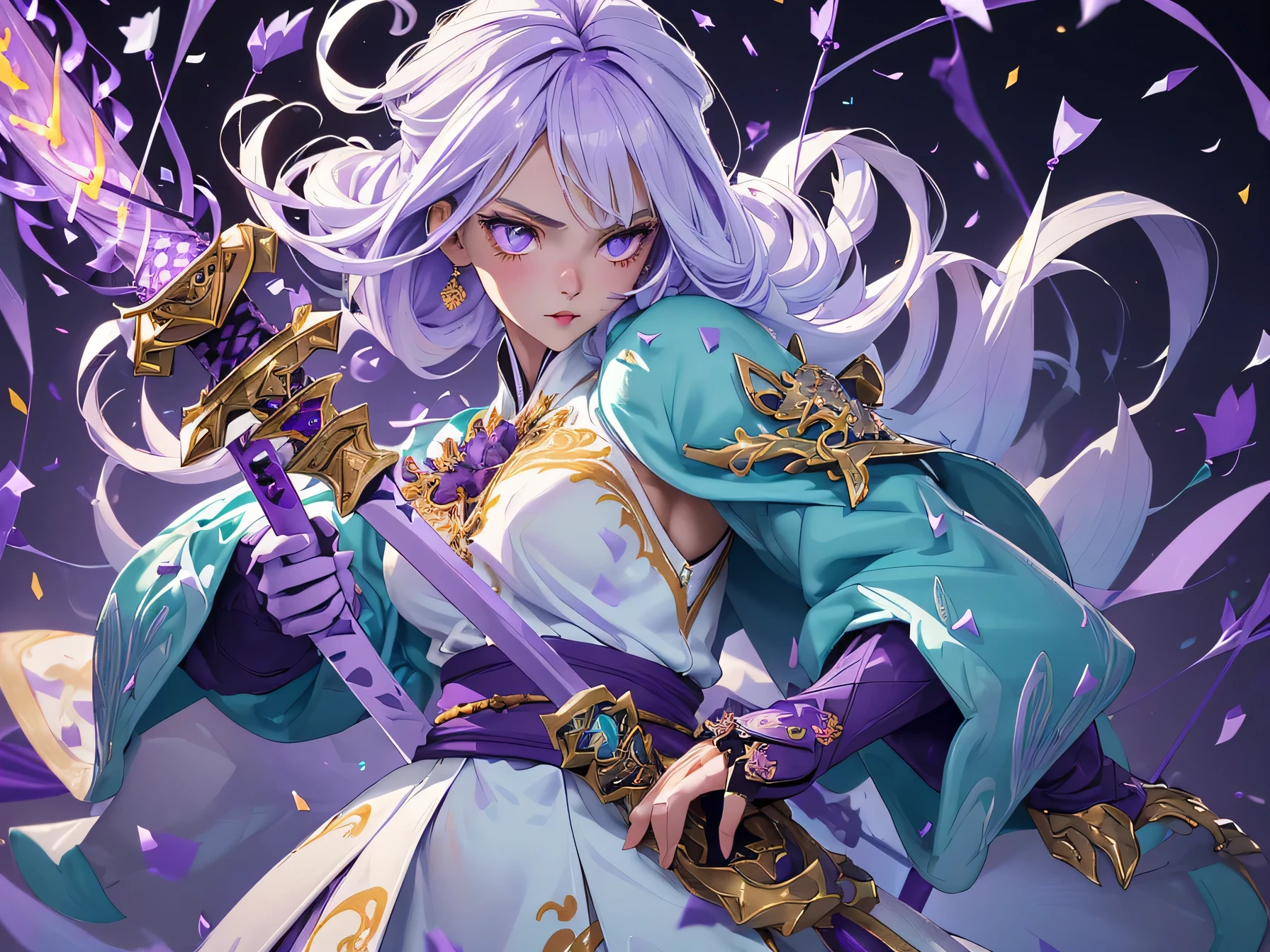 nsfw:1.1, high resolution:1.7, incredibly absurdres, kawaii:1, cute:1.5, hires.fix, incredibly fine illustration,8k,masterpiece:1.2,best quality, high quality, exquisite, beautiful, insanely detailed, intricate detailed, extremely detailed, Super Definition, ultra high res, Super Resolution, best aesthetic, ultra detailed:1.5, best quality, perfect face, detailed face, masterpiece:1.2, illustration:1.2, 8k cg wallpaper, stunning art,absurdres,octane render,ultra hires,
(((aqua fur coat, aqua fur coat outfit, wearing a ice dress:1.3,aqua winter coat))), ((ice dress,elegant ice dress)),(white gloves,white clothes,(((intricate outfit,intricate clothes,embroidered outfit,ornate outfit,embroidered clothes,ornate clothes))),(dynamic pose:1.0),embarrassed,(centered,scale to fit dimensions,Rule of thirds),((snowy pine forest)),winter,1girl, (kunoichi:1.2), black hair,(wide eyes:1.4,big green eyes,enchanting bright eyes studded with gold and silver dust,wet crystal eyes),(finely detailed beautiful eyes),shinylips,lean body,waist slender,leg slender,ninja,,torn clothes,broken clothes,(((pussy))), kupaa,show off pussy,((spread pussy)),(embarrassed), (gauntlet:1.2), (greave:1.2), (gaiter:1.2), (purple flame:1.5), (purple fire:1.5), (holding purple flame sword:1.5), (holding white energy sword:1.3), (black flame katana:1.3), (swing a white flame sword:1.3),
battle,fight,(action pose: 1.4),(vengeful spirit come's attack), (vs vengeful spirit),(purple confetti:1.5),(cave),tentacles,dungeon,(dutch angle)