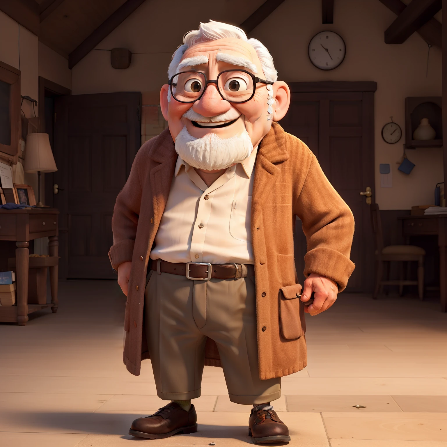 An old grandfather，individual