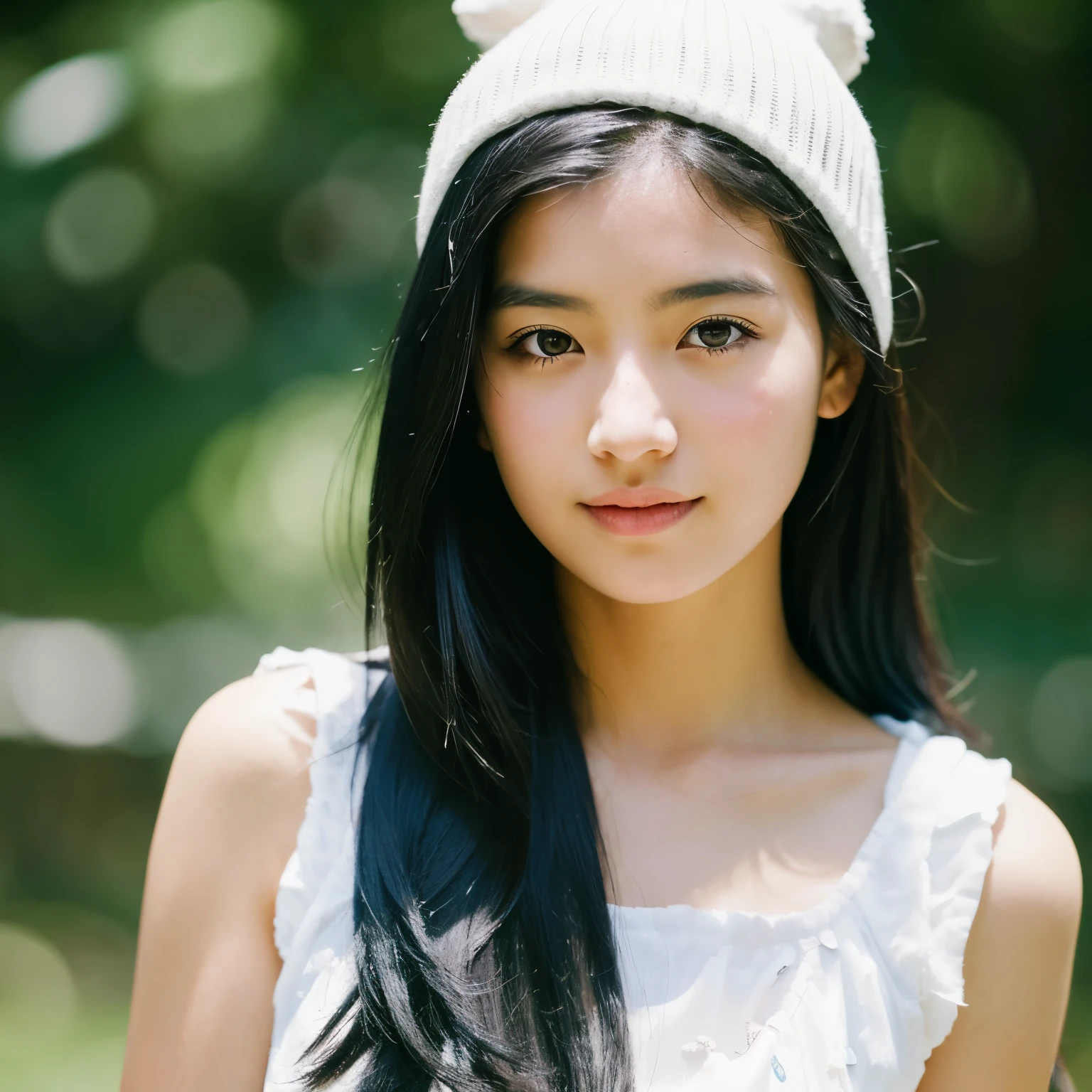 black hair,long hair,beautiful girl,black eye,white skin