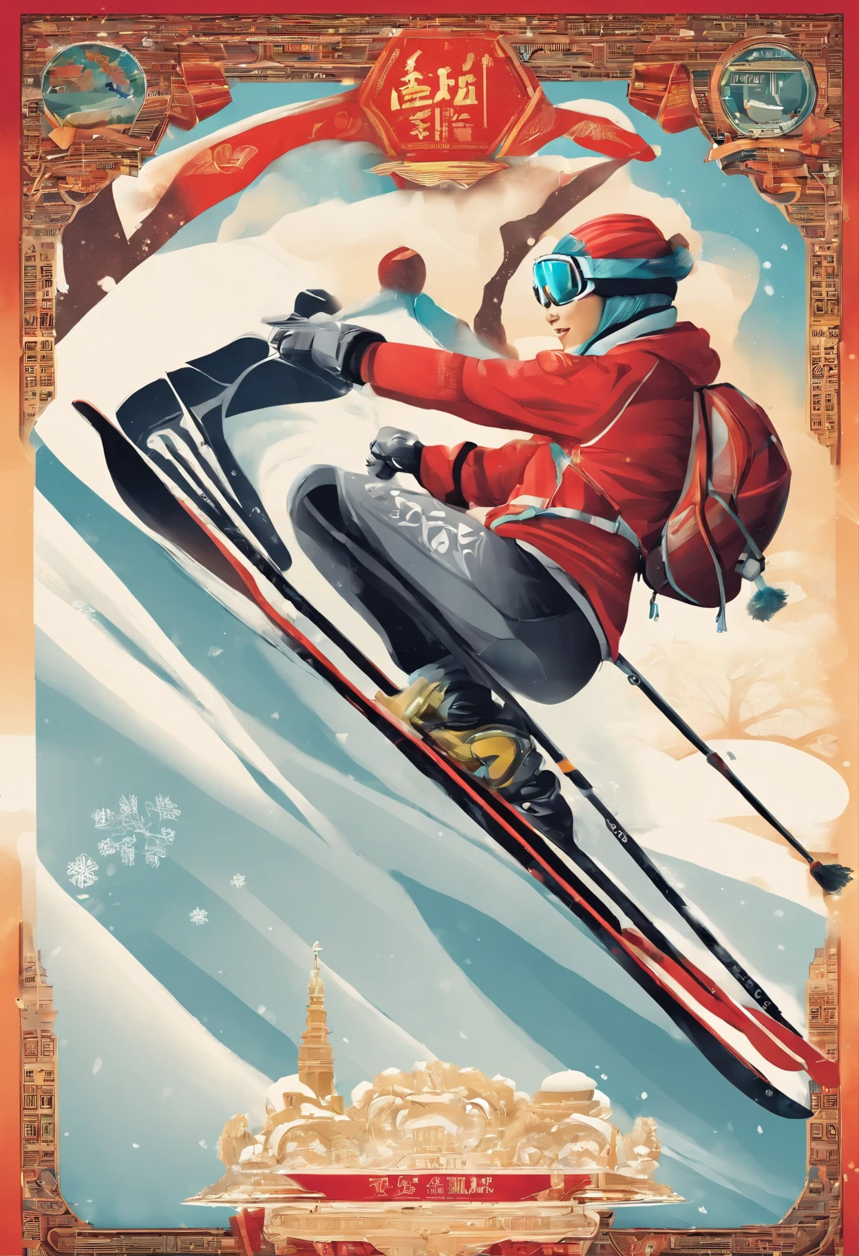 Asian Winter Games,Harbin,ski