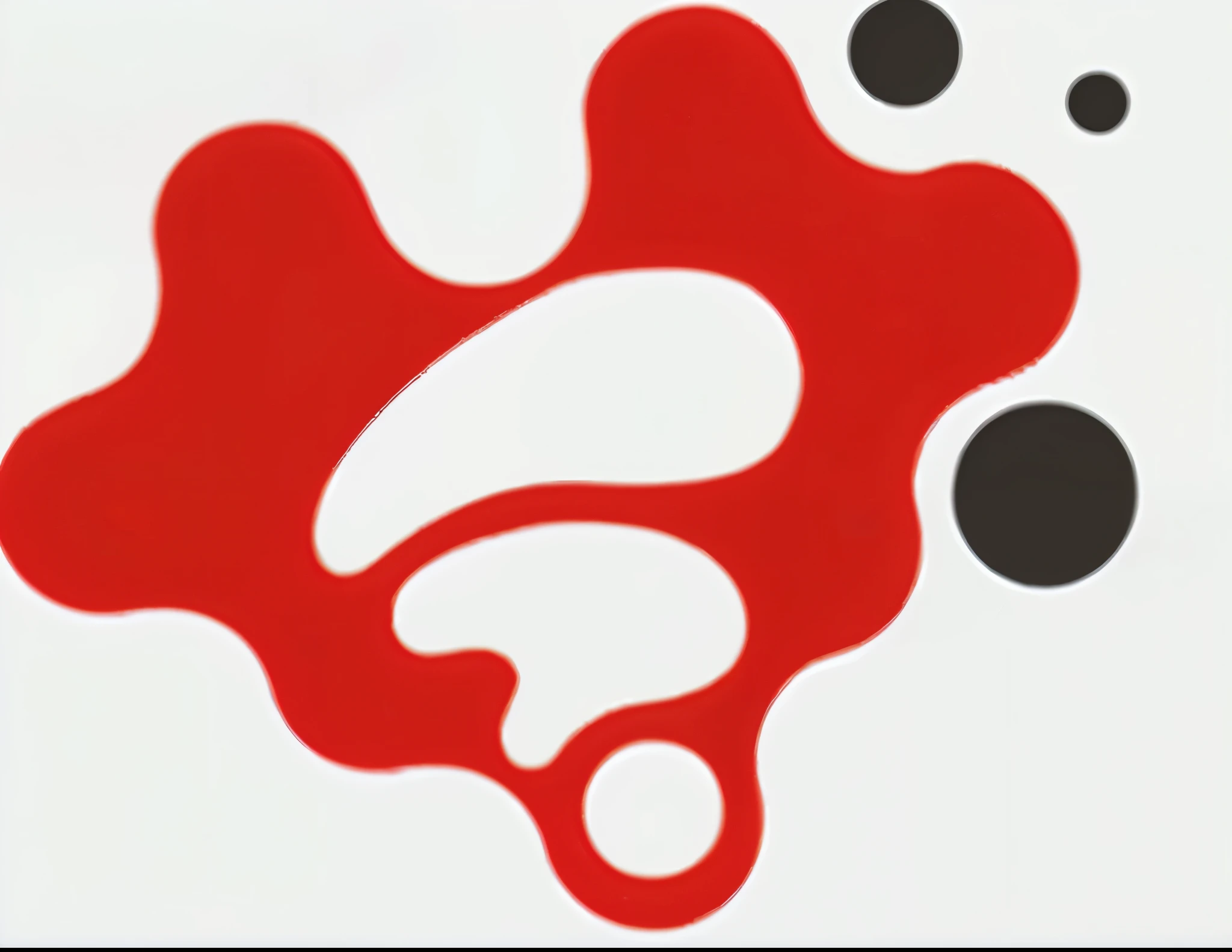 Flowing ink,icon,luster,Heart-shaped
