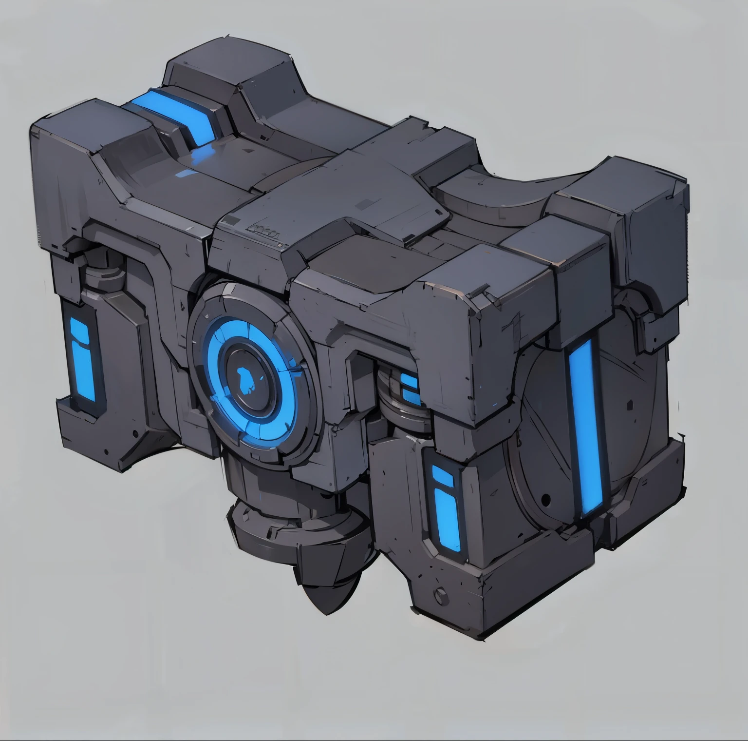 mechanical,cyberpunk,hammer,arms