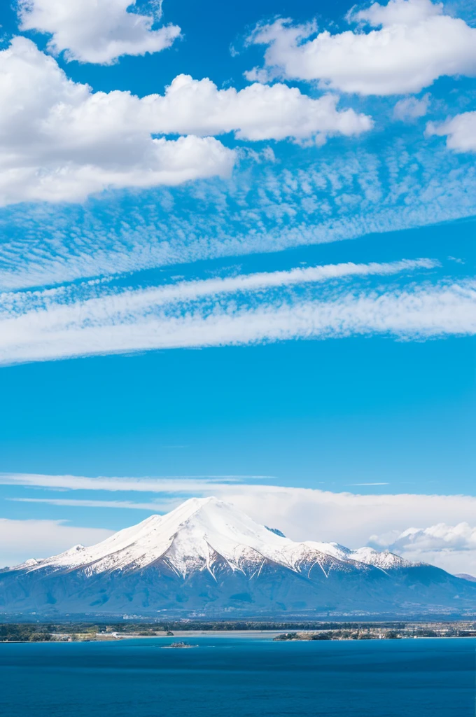 highest quality,landscape,sun,sunの光,blue sky,Good weather