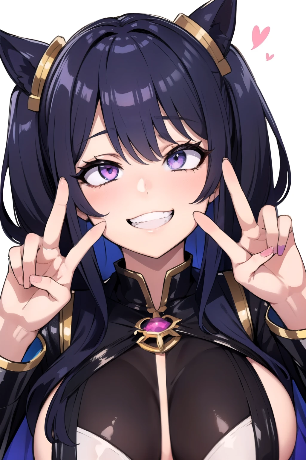 1girl,solo,ahegao,wide grin, 