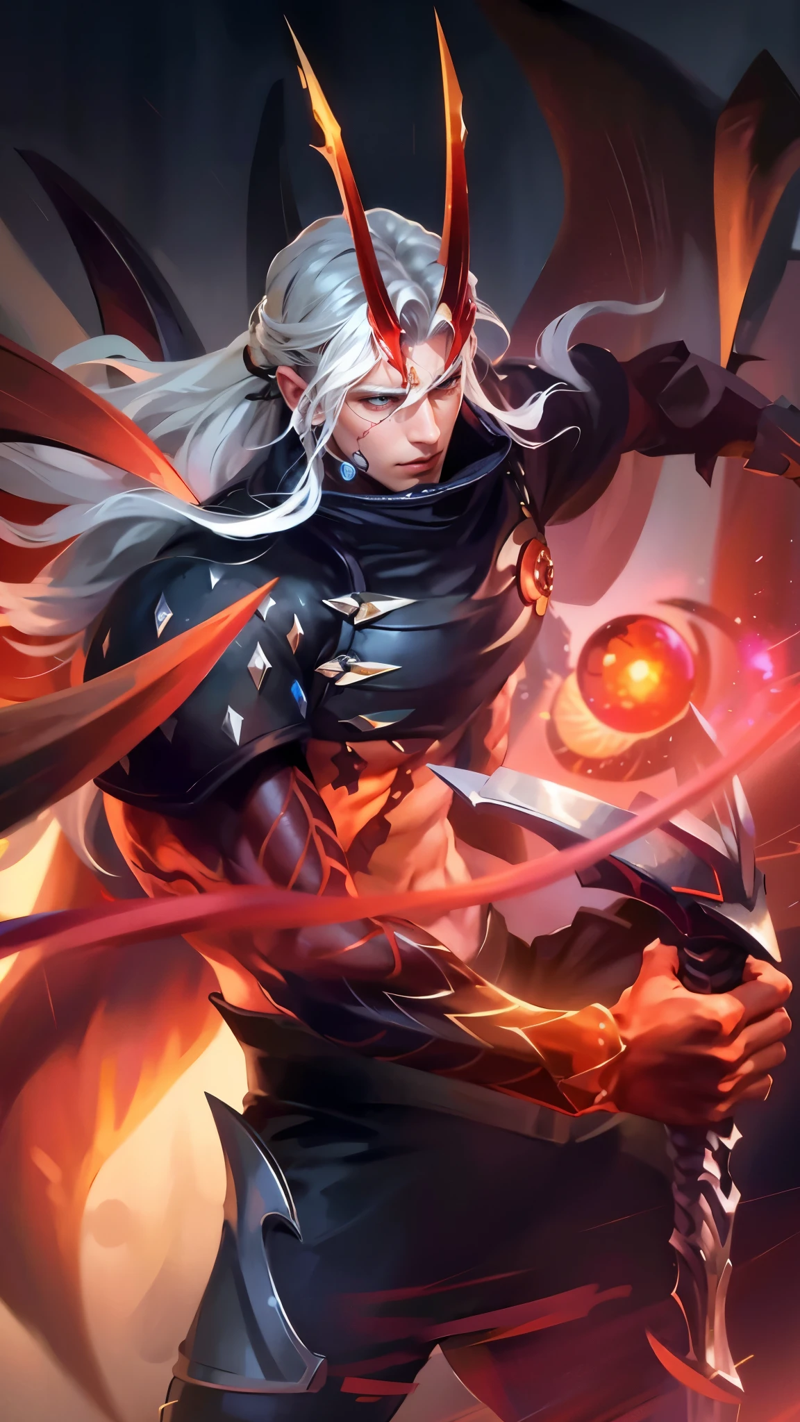 Best quality, masterpiece, detailed skin texture, detailed clothes texture, detailed face, super detail, 8k, intricate detail, 1 boy, The color doesn't change, Muscle guy, 1 guy