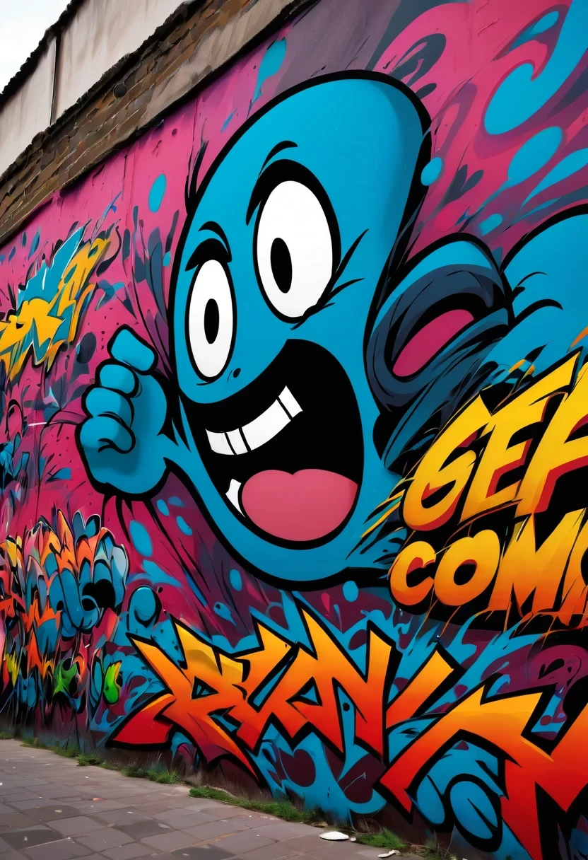 Graffiti caricatures