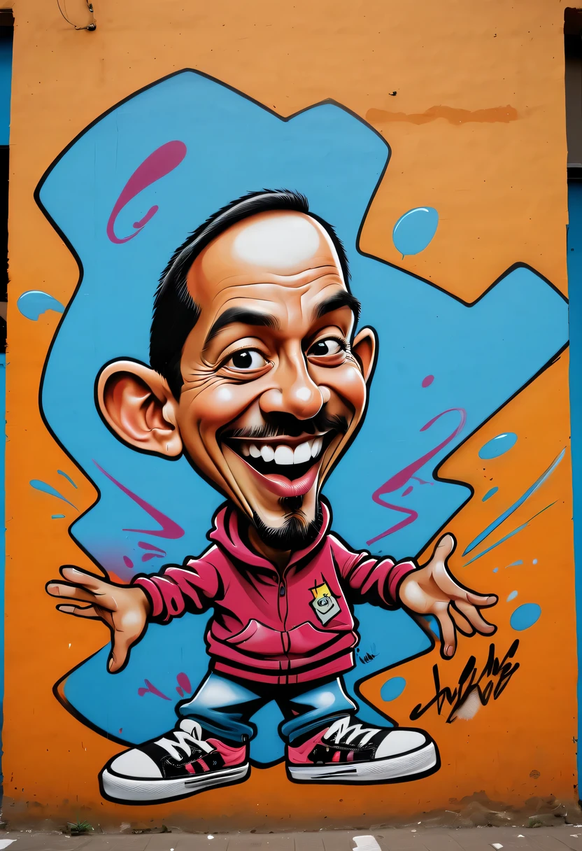 Graffiti caricatures，