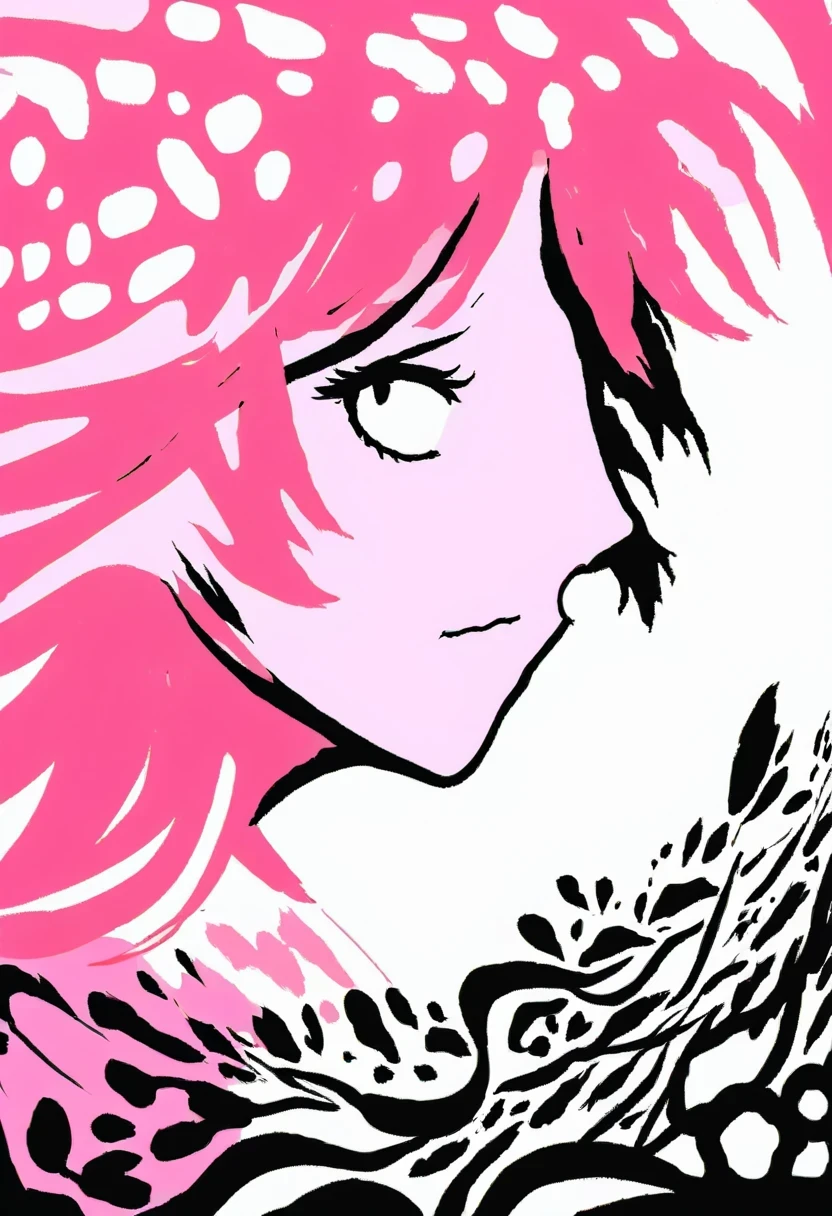 Graffiti漫画，Graffiti, whole picture, High resolution and high contrast,simple,girl