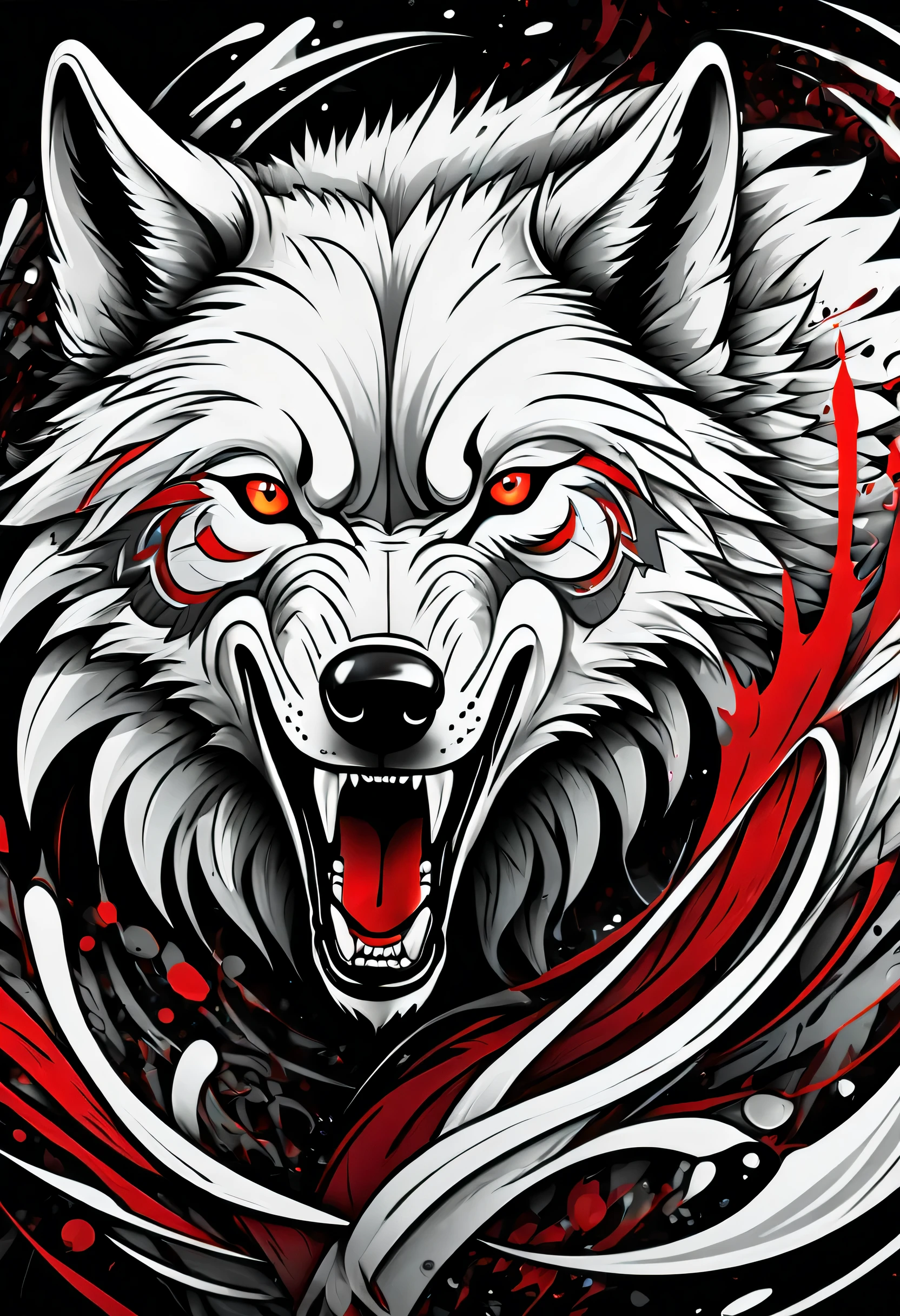 (Doodle cartoon illustration:1.3), Maniac detail girl, ninja dress, eruption explosion background, Fine, strong brush strokes, Highlight graffiti comic coating, cool decorative dagger, Steel headband, Rich color palette, intricate details, insane details, high quality, high contrast, absurd solution,