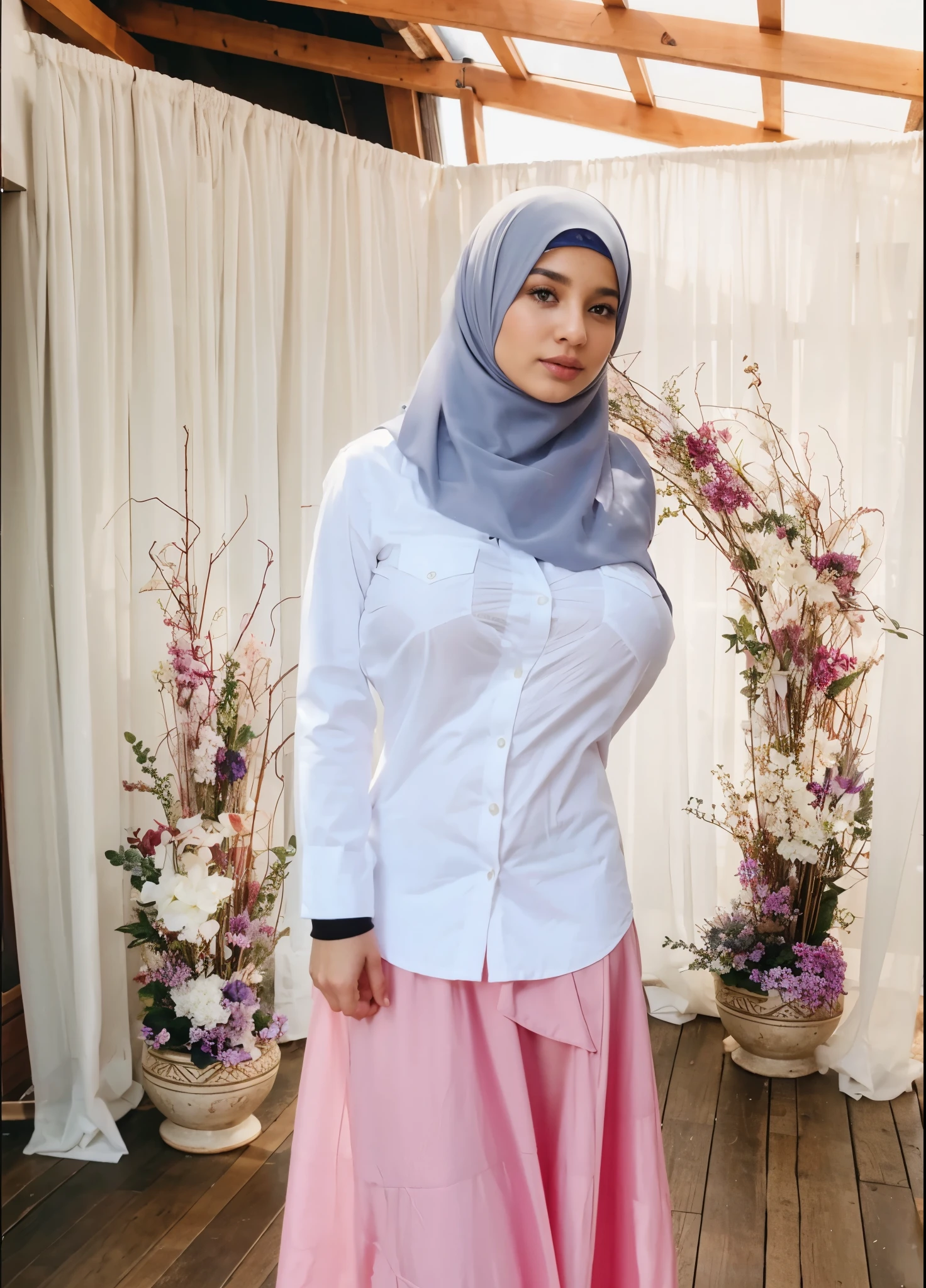 big breasts hijab