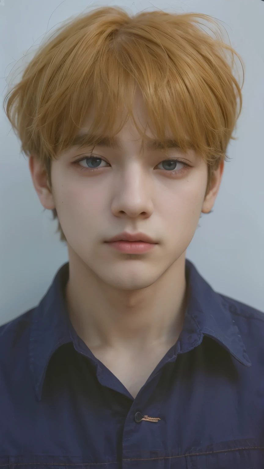 um close up de uma pessoa com uma camisa azul e uma camisa preta, Kim Taehyung, V of bts, taehyung, taehyubg kim, hyung tae, tae , taken at the beginning of 2020, taehyung kim, profile picture with headshot, your eyes seem wise, young pale angel, handsome prince, v bts, adorable and pale korean face