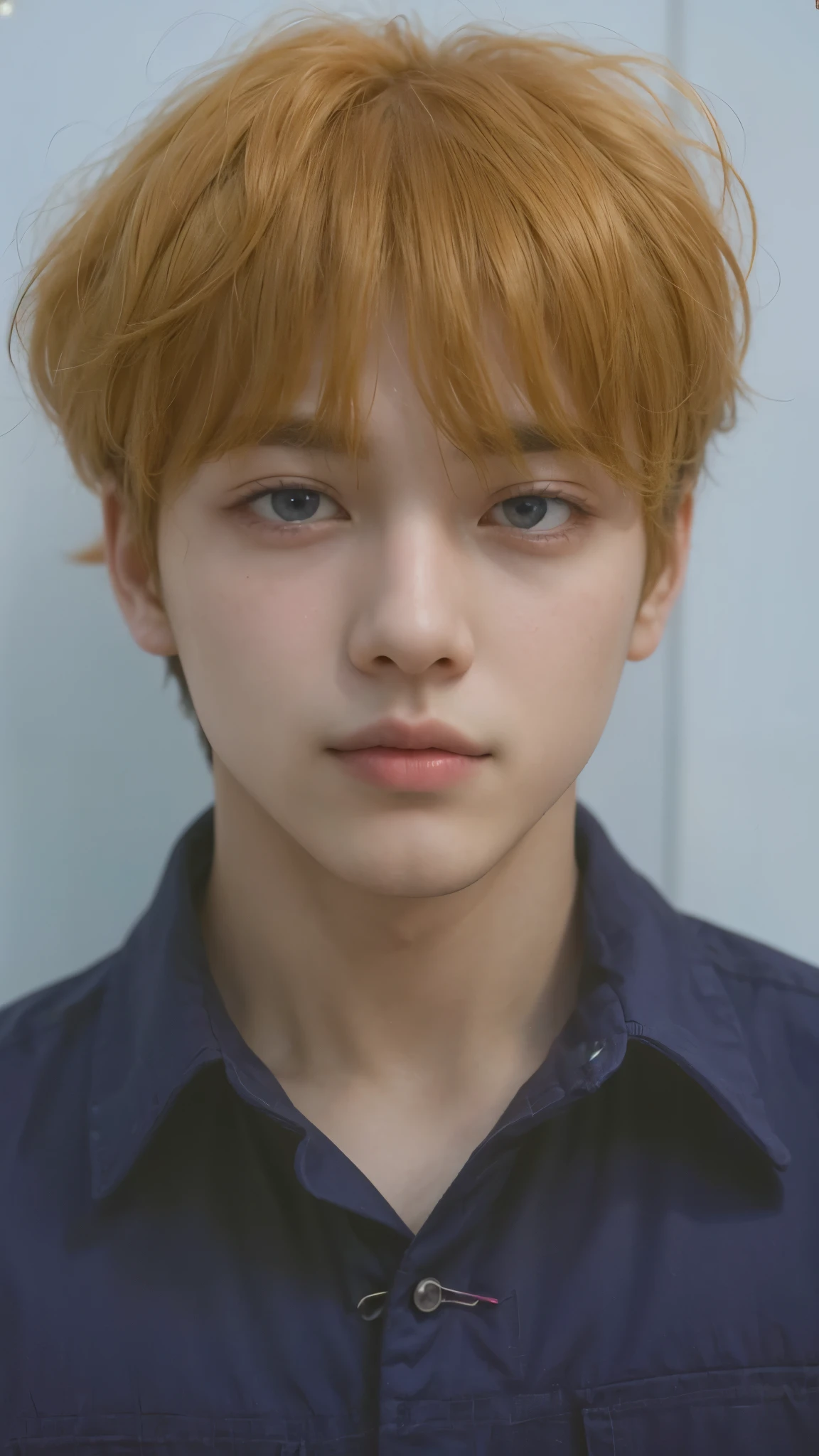 um close up de uma pessoa com uma camisa azul e uma camisa preta, Kim Taehyung, V of bts, taehyung, taehyubg kim, hyung tae, tae , taken at the beginning of 2020, taehyung kim, profile picture with headshot, your eyes seem wise, young pale angel, handsome prince, v bts, adorable and pale korean face