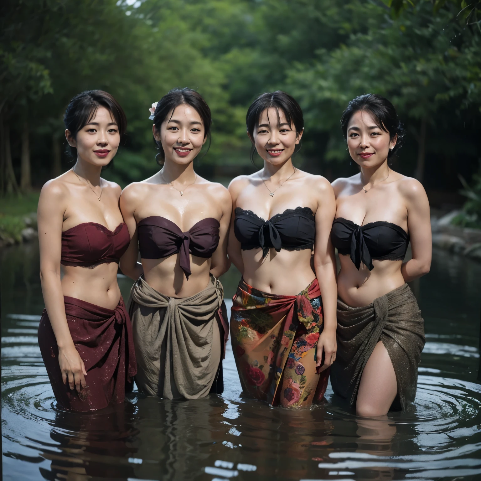 (((more realistic face))) wet flashy skin, traditional bra