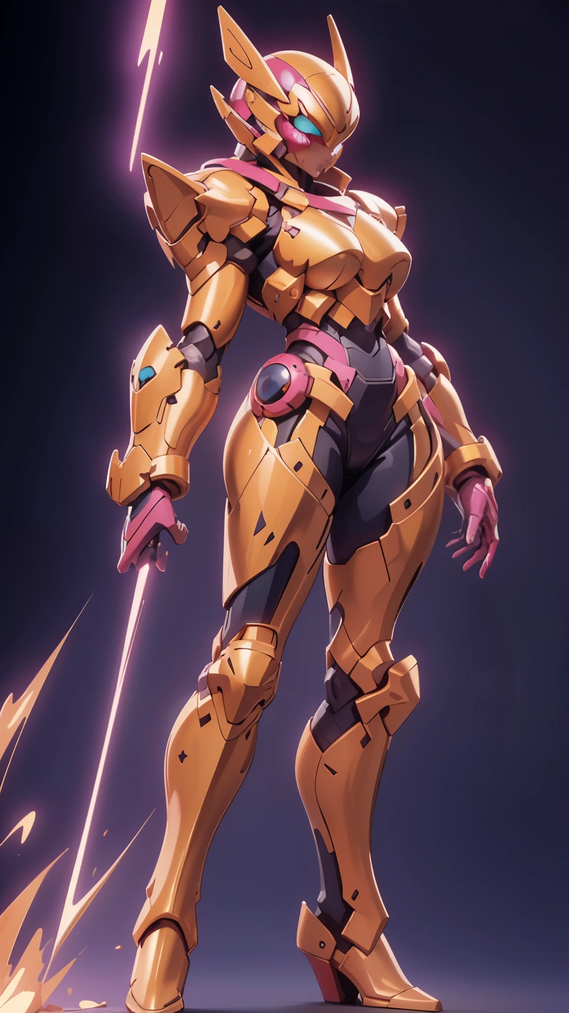 A woman adorned in fantasy-style full-body armor, a crown-concept fully enclosed helmet that unveils only her eyes, a composite layered chest plate, fully encompassing shoulder and hand guards, a lightweight waist armor, form-fitting shin guards, the overall design is heavy-duty yet flexible, ((the armor gleams with a golden glow, complemented by red and blue accents)), exhibiting a noble aura, she floats above a fantasy-surreal high-tech city, this character embodies a finely crafted fantasy-surreal style armored hero in anime style, exquisite and mature manga art style, (Queen bee mixed with Spider concept Armor, plasma, blood), ((Element, energy, elegant, goddess, femminine:1.5)), metallic, high definition, best quality, highres, ultra-detailed, ultra-fine painting, extremely delicate, professional, anatomically correct, symmetrical face, extremely detailed eyes and face, high quality eyes, creativity, RAW photo, UHD, 32k, Natural light, cinematic lighting, masterpiece-anatomy-perfect, masterpiece:1.5