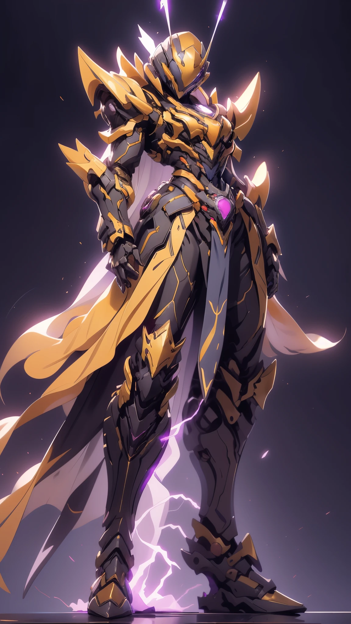 A woman adorned in fantasy-style full-body armor, a crown-concept fully enclosed helmet that unveils only her eyes, a composite layered chest plate, fully encompassing shoulder and hand guards, a lightweight waist armor, form-fitting shin guards, the overall design is heavy-duty yet flexible, ((the armor gleams with a golden glow, complemented by red and blue accents)), exhibiting a noble aura, she floats above a fantasy-surreal high-tech city, this character embodies a finely crafted fantasy-surreal style armored hero in anime style, exquisite and mature manga art style, (Queen bee mixed with Spider concept Armor, plasma, blood), ((Element, energy, elegant, goddess, femminine:1.5)), metallic, high definition, best quality, highres, ultra-detailed, ultra-fine painting, extremely delicate, professional, anatomically correct, symmetrical face, extremely detailed eyes and face, high quality eyes, creativity, RAW photo, UHD, 32k, Natural light, cinematic lighting, masterpiece-anatomy-perfect, masterpiece:1.5