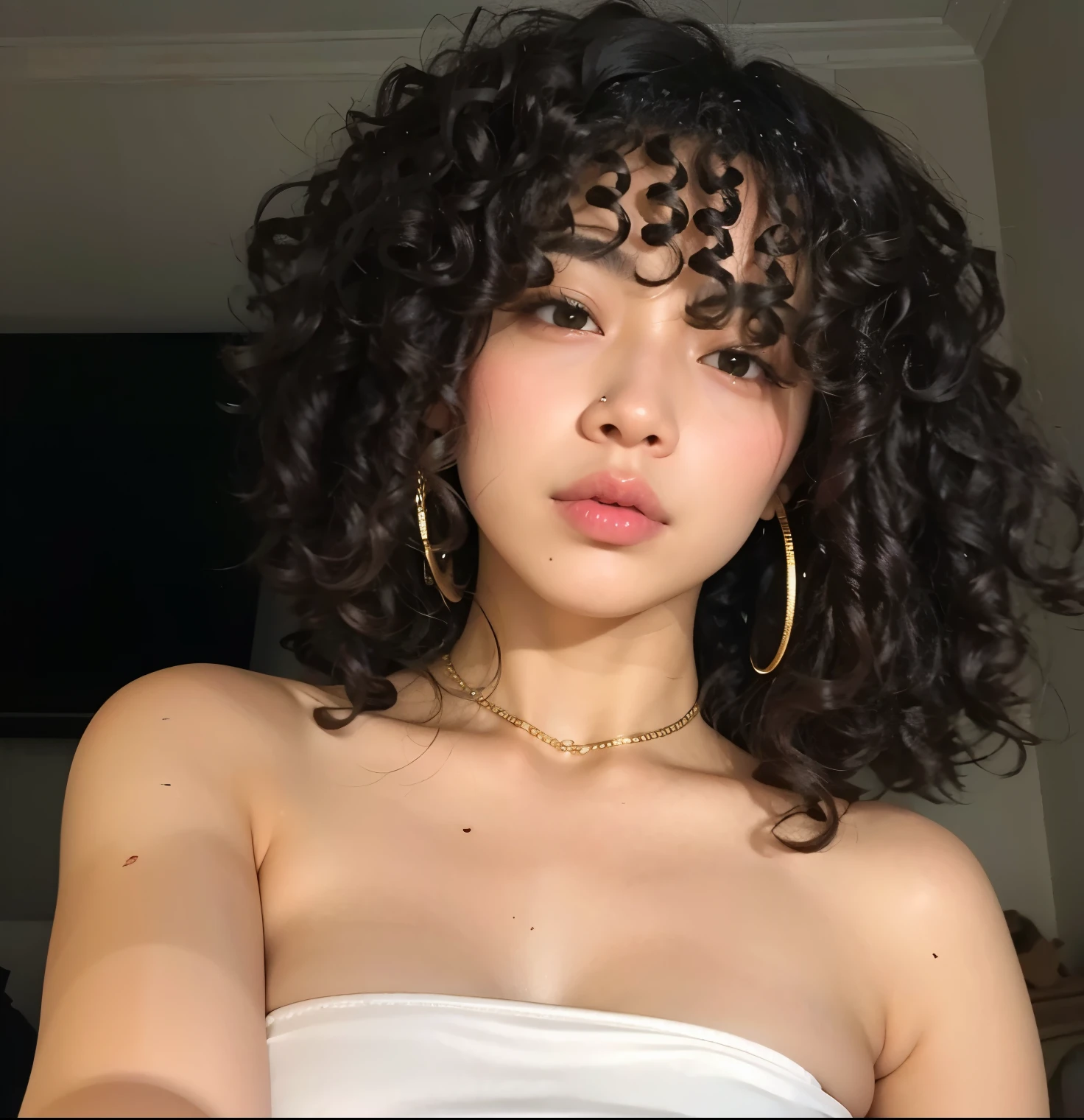there is a woman with a golden diadem on her head, jennie blackpink, a young Asian woman, Asian face, Jaeyeon Nam, detailed face of an Asian girl, Heonhwa Choe, taejune kim, Retrato de Jossi do Blackpink, Gongbi, Jinyoung Shin, Linda jovem coreana, Charlatan Ji Young, Seseon Yoon
