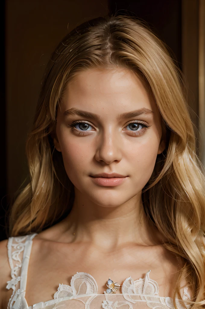 Beautiful girl of European appearance. blonde. detailed face. ultrarealism. The face is clearly visible, I stand straight and look confidently at the camera. 8K. portrait photography