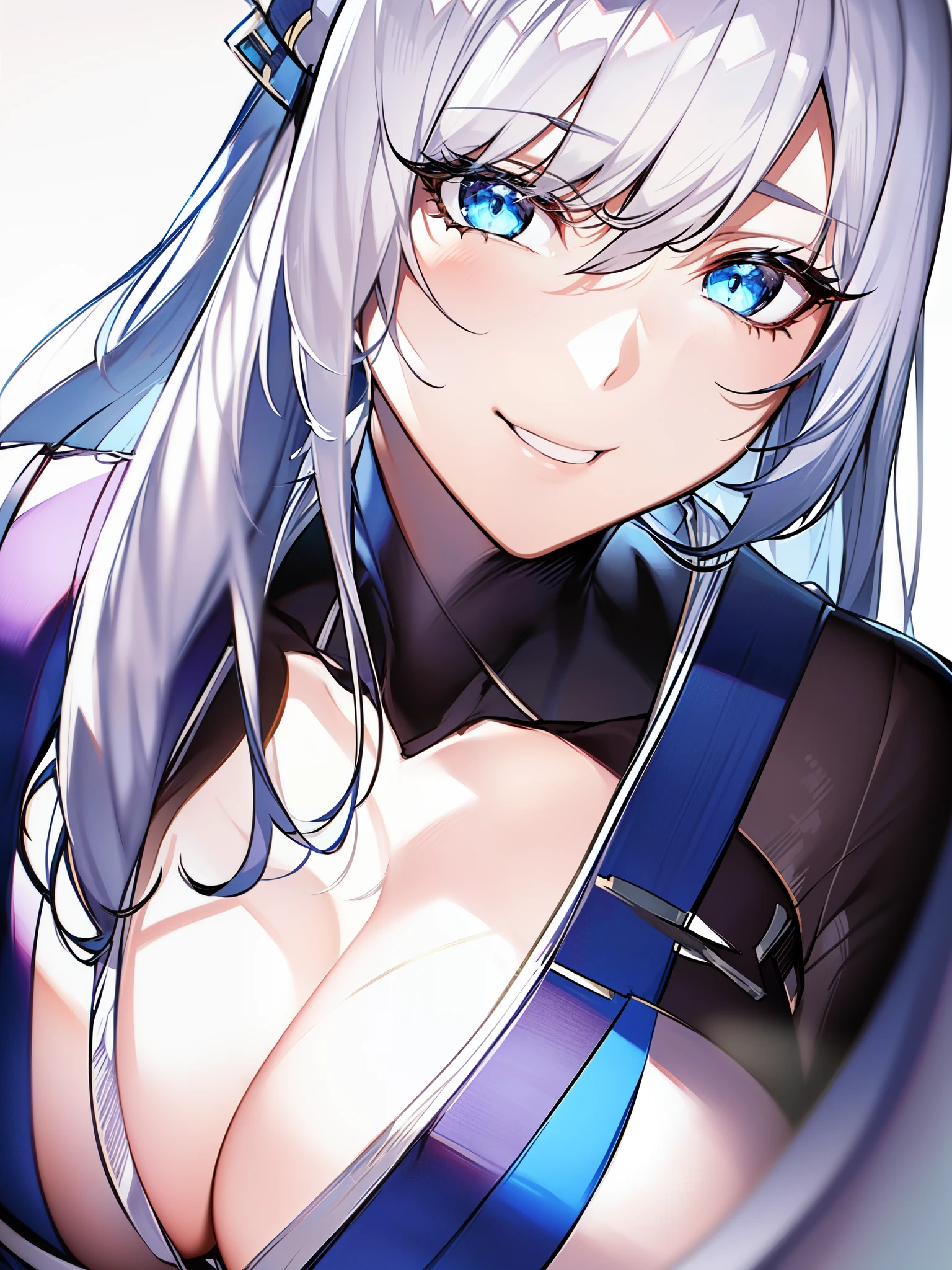 ((white hair)), ((yuki onna)), ((curvy body)), ((japanese clothing)), ((blue eyes )), ((seductive expression)), ((seductive smile)), ((fair skin)), ((revealing robe)), ((mature female)), 1girl, beautifully drawn, high resolution illustration, best quality, High definition, ((detailed anime sketch)), Masterpiece, (solo), absurdres, portrait, ((close-up)), ((long flowing hair)), detailed background, fine detail, female focus, HDR,
