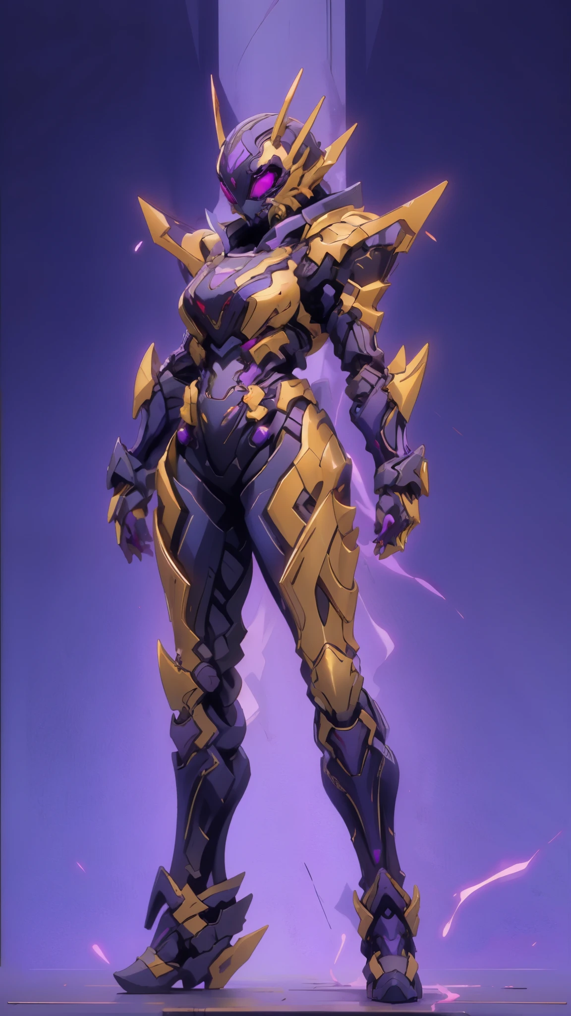 A woman adorned in fantasy-style full-body armor, a crown-concept fully enclosed helmet that unveils only her eyes, a composite layered chest plate, fully encompassing shoulder and hand guards, a lightweight waist armor, form-fitting shin guards, the overall design is heavy-duty yet flexible, ((the armor gleams with a golden glow, complemented by red and blue accents)), exhibiting a noble aura, she floats above a fantasy-surreal high-tech city, this character embodies a finely crafted fantasy-surreal style armored hero in anime style, exquisite and mature manga art style, (Queen bee mixed with Spider concept Armor, plasma, blood), ((Element, energy, elegant, goddess, femminine:1.5)), metallic, high definition, best quality, highres, ultra-detailed, ultra-fine painting, extremely delicate, professional, anatomically correct, symmetrical face, extremely detailed eyes and face, high quality eyes, creativity, RAW photo, UHD, 32k, Natural light, cinematic lighting, masterpiece-anatomy-perfect, masterpiece:1.5