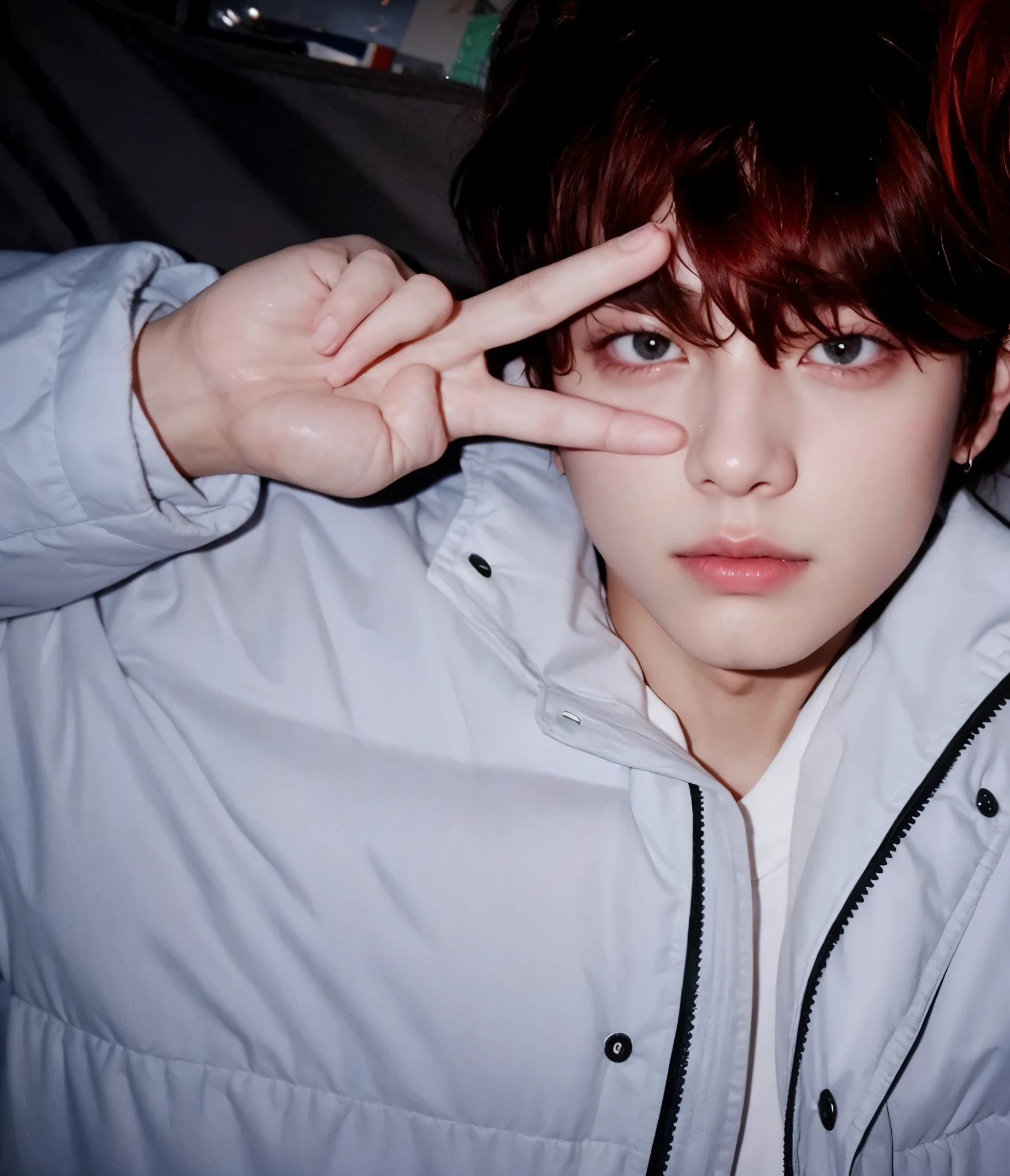 um close up de uma pessoa com uma camisa branca e uma camisa branca, Kim Taehyung, V of bts, taehyung, taehyubg kim, hyung tae, tae , taken at the beginning of 2020, taehyung kim, profile picture with headshot, your eyes seem wise, young pale angel, handsome prince, v bts, adorable and pale korean face