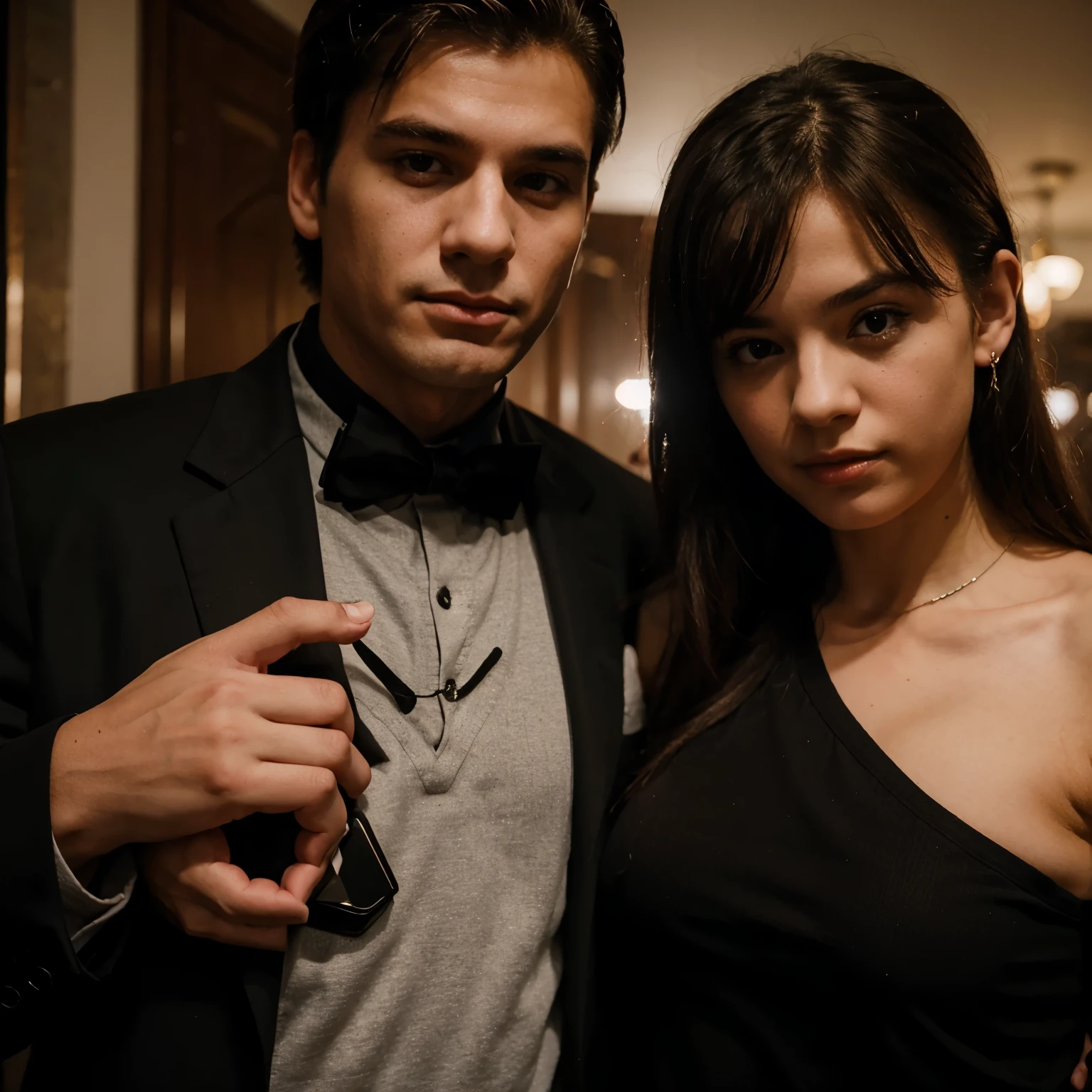 A with her mafia older husband