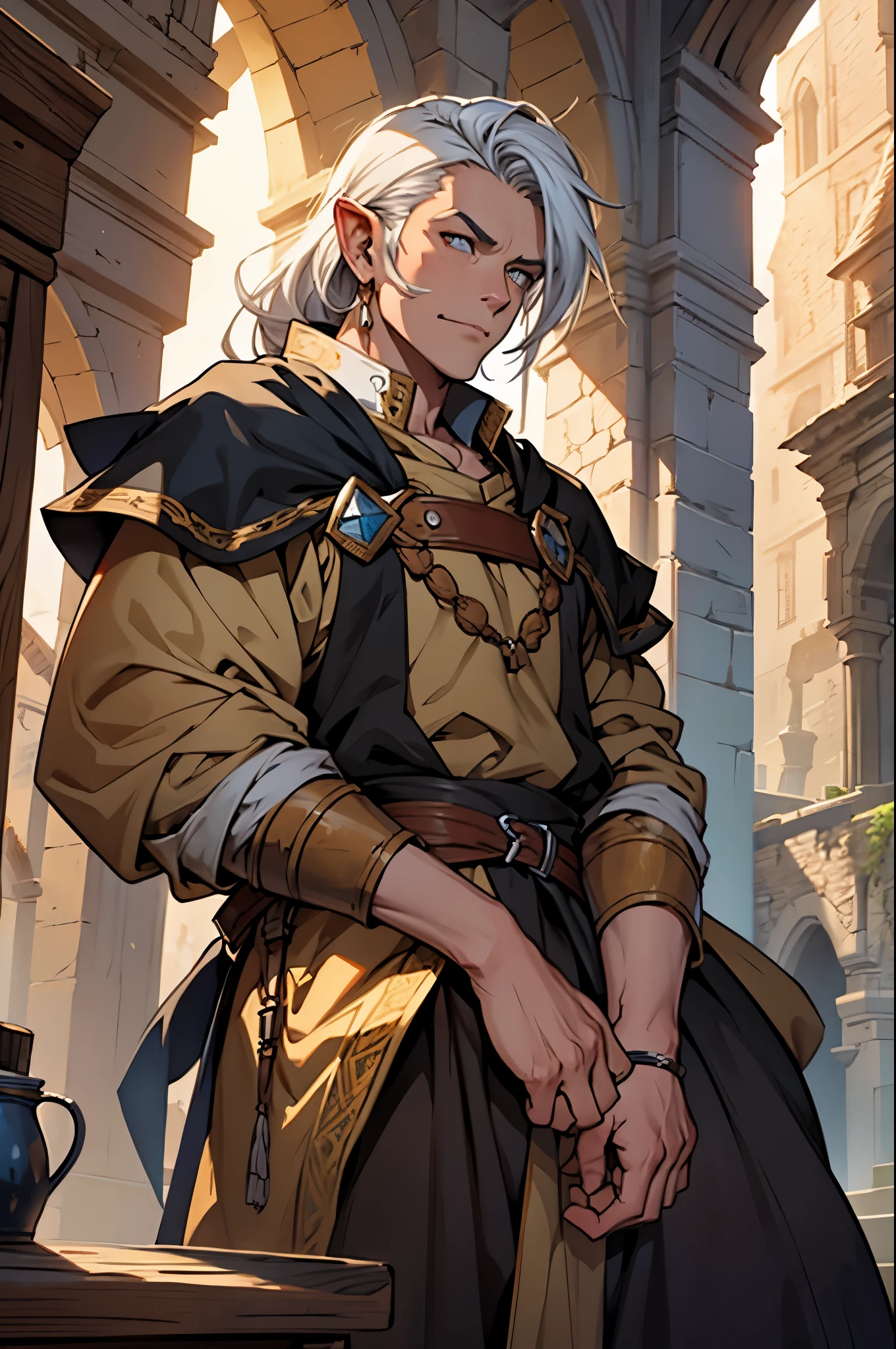 dnd, fantasy , Middle Ages, Human, ordinary resident