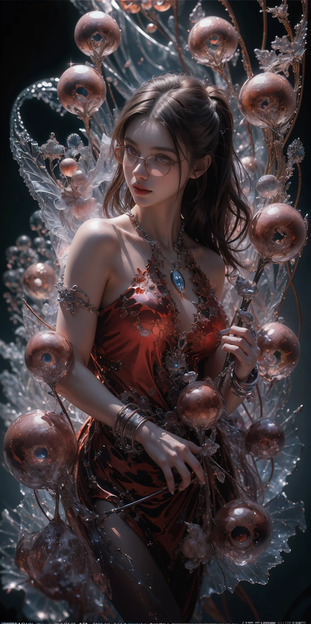 (The best illustrations)、realisitic、ultra-detailliert、The best lighting、Best Shadows、alluring succubus, ethereal beauty, perched on a cloud, (fantasy illustration:1.3), enchanting gaze, captivating pose, delicate wings, otherworldly charm, mystical sky, (Luis Royo:1.2), (Yoshitaka Amano:1.1), Dungeon and Dragon、caves、Dungeon、 A Necromancer、natta、Dark style、Succubus、Devil's Daughter、Bat Wings,(((Demon Hornlack-rimmed round glasses))))、(red eyes glowing:1.6)、beautiful countenance、Tindall Effect、(High Detail Skins:1.2) absurderes、Ponytail distortion、jewely、Beautiful expression、Toned waist、Wide buttocks、Tindall Effectmasuter piece、top-quality、Highest Standards、Top image quality、masutepiece、intricate detailes、High resolution、Depth Field、natural soft light、profetional lighting、Great smile、(High Detail Skin: 1.2)、photorealistic anime girl render、Strong highlights of the eyes、Perfect Anatomy、crotch open、Shy、Spreading your legs、Panties are visible、Skirt flipping、Body shiny with oilerectile nipple))、8K resolution、intricate clothing、Intricate details