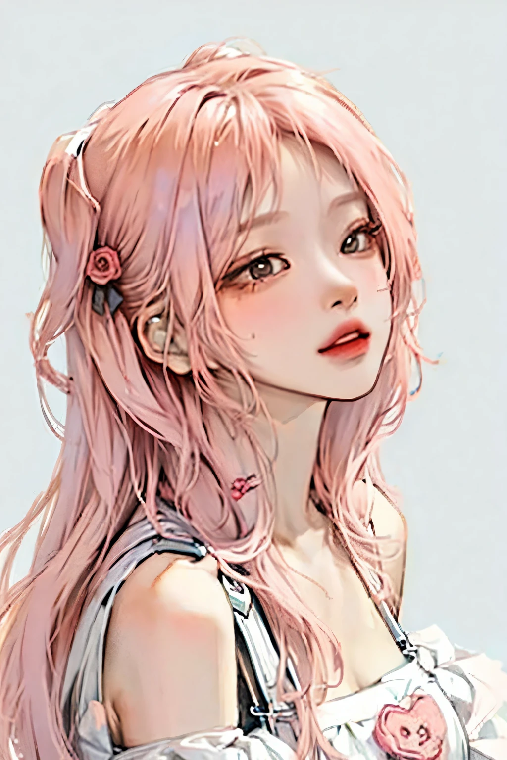 Fan art rose blackpink 