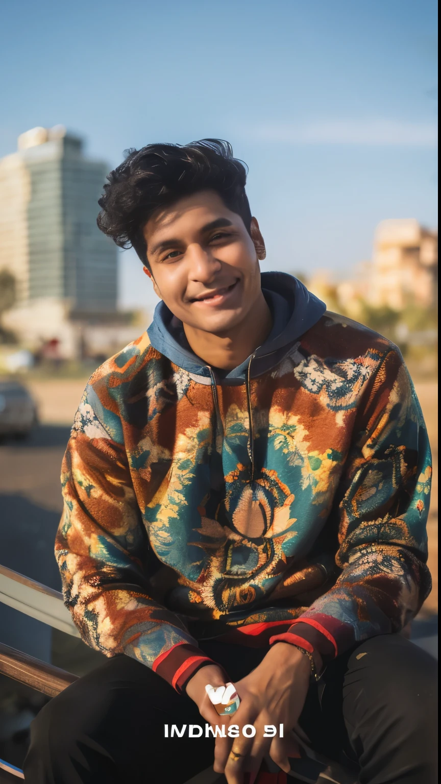 Smiling face with cup of coffee in punjab