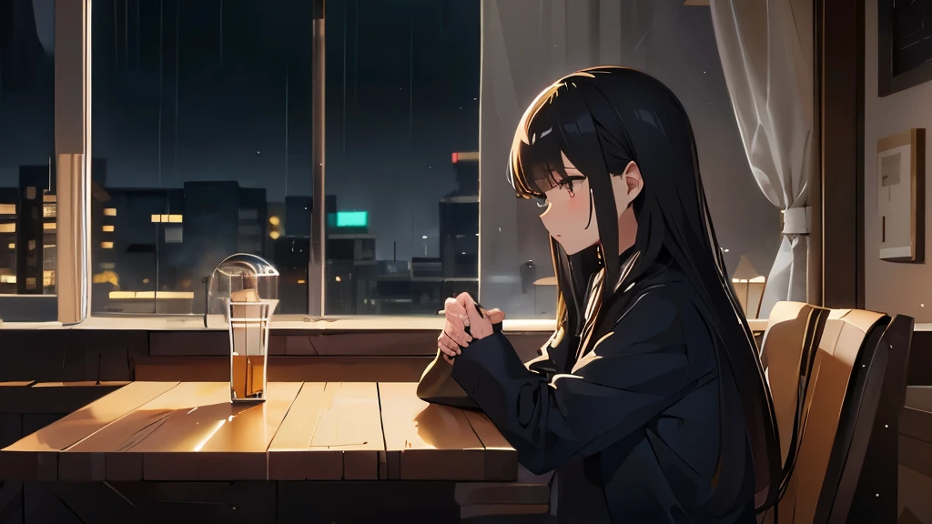 night rain