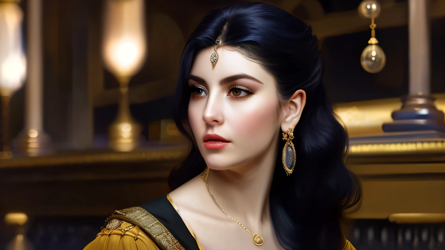 See a close-up of a person's face in deep contemplation, reflecting the Stoic practice of self-reflection and introspection., Hyper-realistic, Hyper-detailled, photo realistic, artgerm, WLOP, tombagshaw, magali, villenueve, Hasselblad