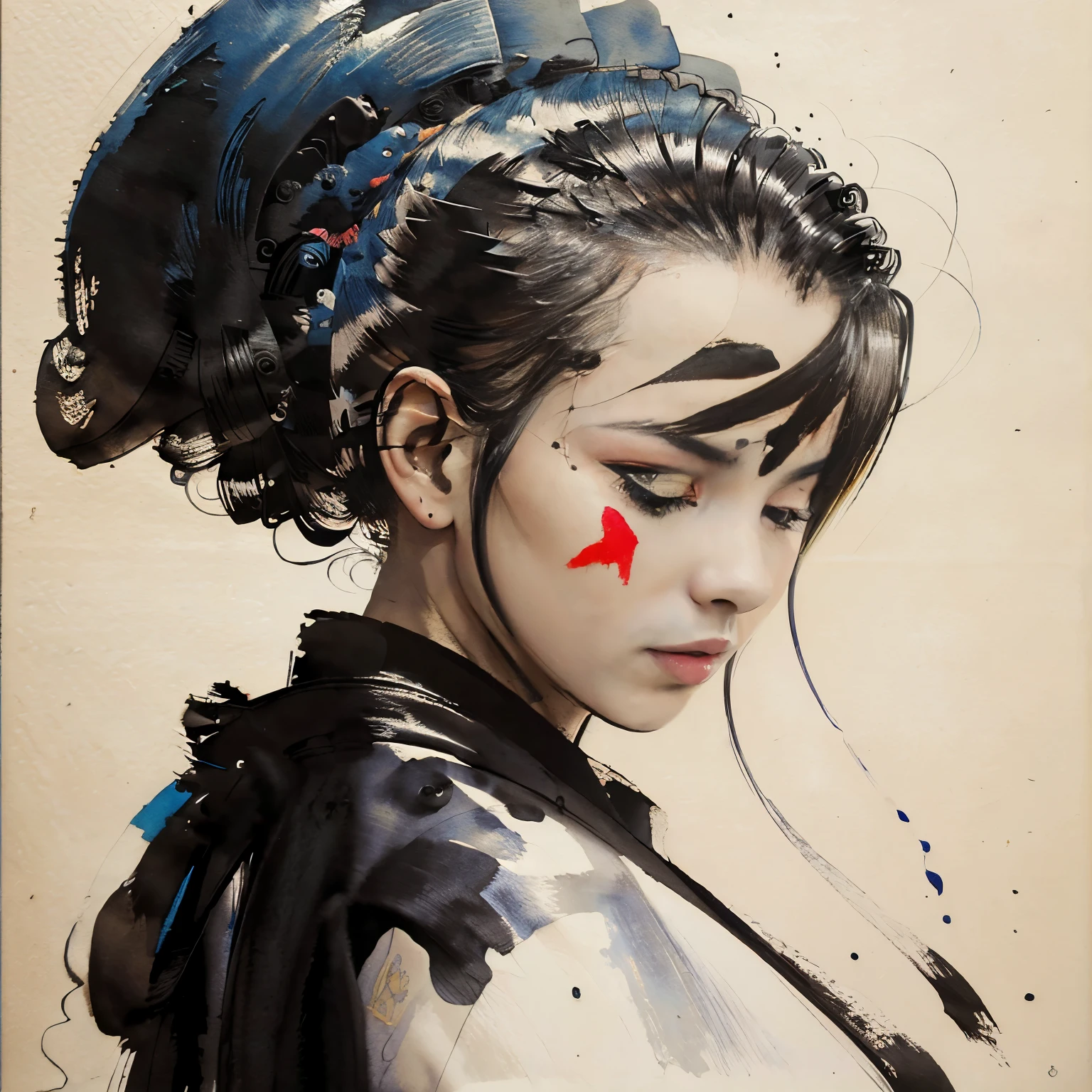 INIT_PROMPT There is ugliness in beauty, but there is also beauty in ugliness. in the style of adrian ghenie, esao andrews, jenny saville, edward hopper, surrealism, dark art by james jean, takato yamamoto, inkpunk minimalism. C++ARAVAGGIO_endprompt