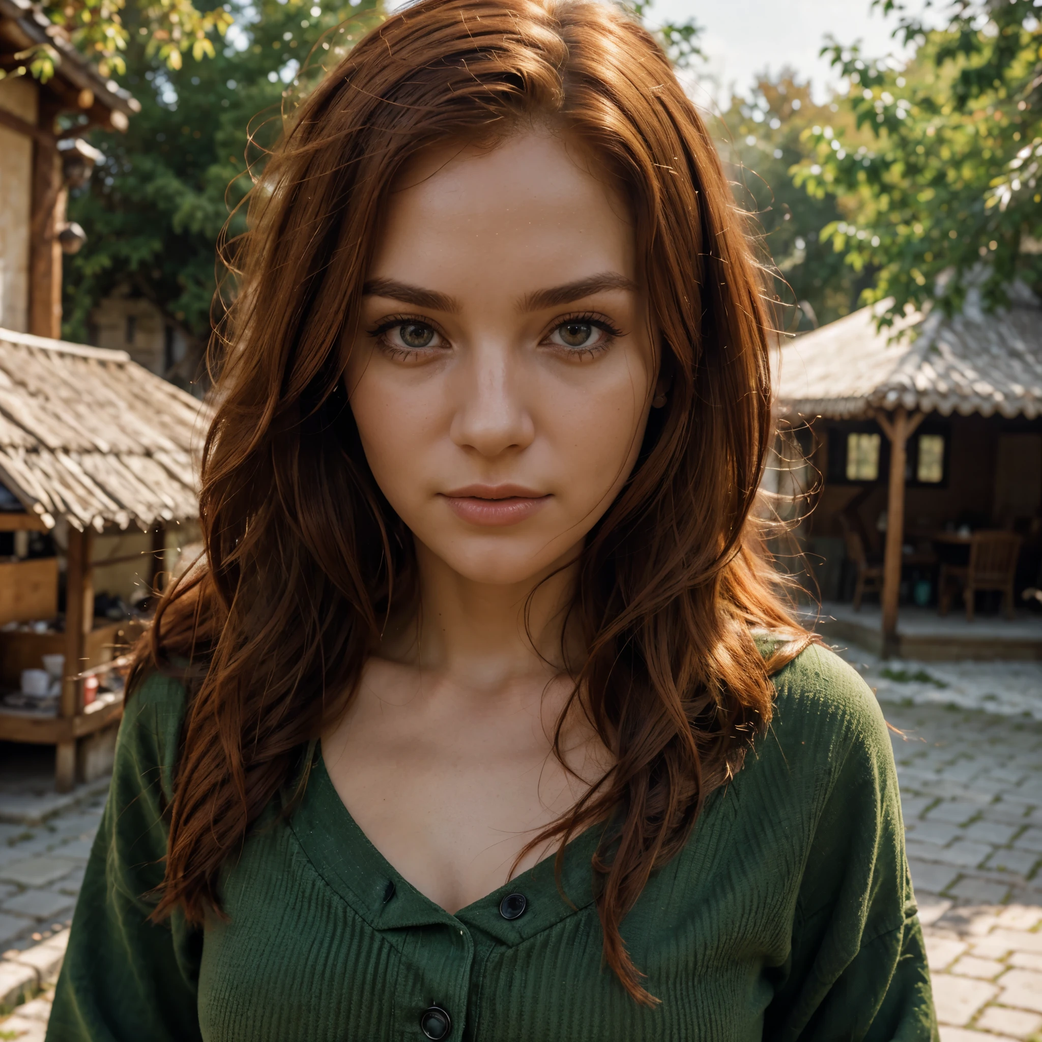 huge eyelashes, red dress,legs wearing jeans,A beautiful European red hair woman in istanbul, filled with smoke and distant fire. Her hazel eyes are big and heavy. She wears a winter jacket, partly burned. Expression of awe and excitement. "A photorealistic portrait of a 35-year-old girl with long, flowing red hair and striking hazel eyest. She should have a natural, approachable expression and be illuminated by soft, golden-hour sunlight. The background should be a scenic outdoor setting, perhaps a sunlit beach. Capture this image with a high-resolution photograph using an 10 mm lens for a flattering perspective."hyper realistic, ultra detailed photograph of a french Do-it-yourself woman, the woman is facing the camera depth of field, HOF, hall of fame, detailed gorgeous face, apocalyptic environment, natural body posture, professional photographer, captured with professional DSLR camera,huge eyelashes, green dress,ass wearing jeans,A beautiful European red hair woman in istanbul, filled with smoke and distant fire. Her hazel eyes are big and heavy. She wears a winter jacket, partly burned. Expression of awe and excitement. "A photorealistic portrait of a 35-year-old girl with long, flowing red hair and striking hazel eyest. Girl of 210,000 years ago: modern human presence in southeast Europe l, in the style of photorealistic portraiture, uhd image, remote village, rustic scenes, natural textures, modest clothing, realistic details, stone age costumes, natural skin, (cinematic 1.2, film grain:1.RAW uhd portrait of 24-year-old blonde, Natural red hair, castles, Wavy, (brown-eyed woman) , Prehistory, (Red Summer Dress), (cutout), Detailed (textures!, Hair!, brightness, Color!, imperfections:1.1), High detail of light eyes, (looking at the camera), specular lighting, dslr, ultra quality, sharp-focus, Sharp, Depth of field, Film grain, (centered), Fujifilm XT3, Crystal clear, The center of the frame, cute face, sharp-focus, bokeh, (dimly lit), Low key, (day sky) day.