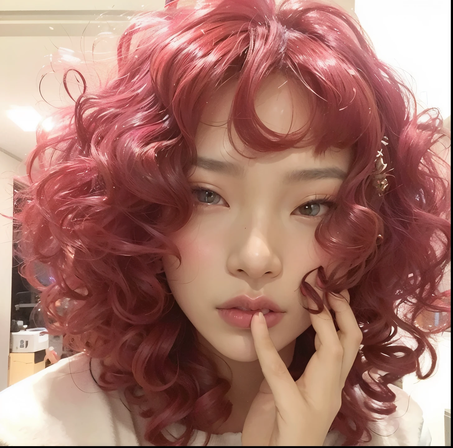 there is a woman with a golden diadem on her head, jennie blackpink, a young Asian woman, Asian face, Jaeyeon Nam, detailed face of an Asian girl, Heonhwa Choe, taejune kim, Retrato de Jossi do Blackpink, Gongbi, Jinyoung Shin, Linda jovem coreana, Charlatan Ji Young, Seseon Yoon