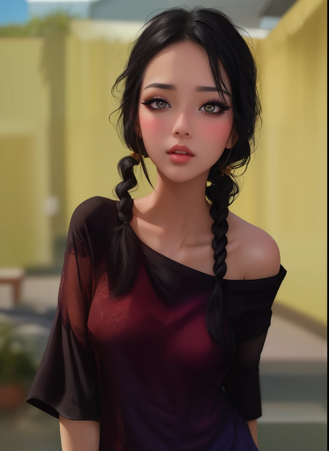 A drooling woman with beautiful detailed eyes, beautiful detailed lips, extremely detailed face, longeyelashes, hungry expression,(best quality,4k,8k,highres,masterpiece:1.2),ultra-detailed,(realistic,photorealistic,photo-realistic:1.37),HDR,UHD,studio lighting,ultra-fine painting,sharp focus,physically-based rendering,extreme detail description,professional,vivid colors,bokeh,portrait,food,sushi,long sushi roll,drooling,hungry,woman