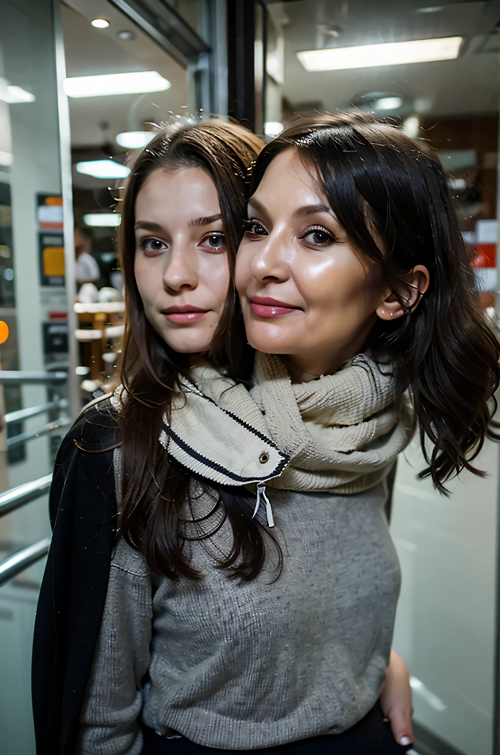 mom, age 50, beautiful, healthy skin, gentle makeup,
