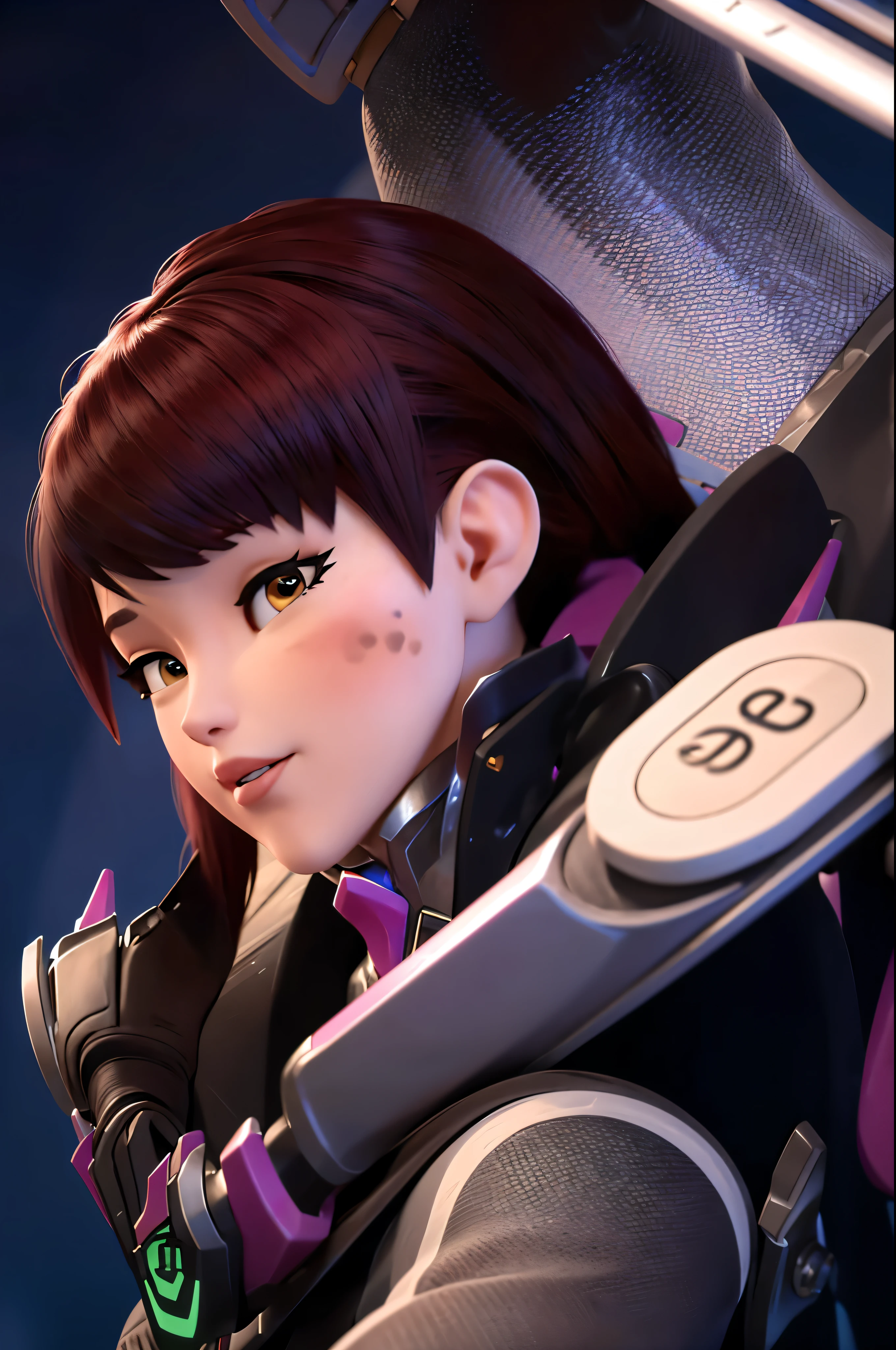 realistic, realism, photorealism, photo-realistic, high contrast, (photorealistic:1.4), 8k high definition detailed realistic, (best quality, masterpiece:1.2), NSFW, photon mapping, radiosity, physically-based rendering, best quality, highly detailed, 1girl,owdva, d.va \(overwatch\),full body, baseball cap, ponytail, ((outside)),