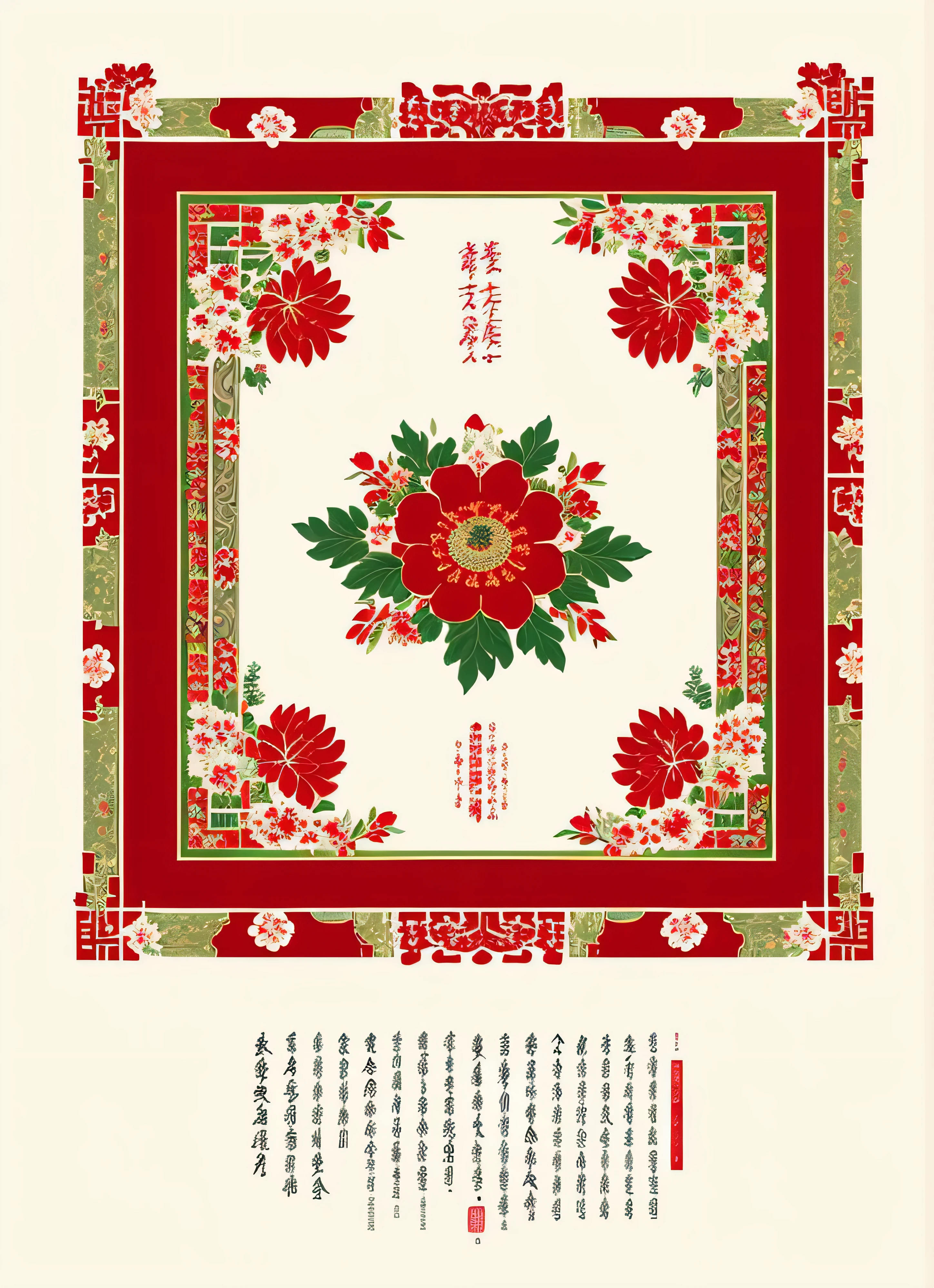 Close-up of red and white floral pictures, Chinese style pattern, plant, decorated with patterns, Decorative plates, decorated with opera motifs, chinoiserie wallpaper, wallpaper, wallpaper design, Very designed, new design, Decorated with Soviet motifs, floral patterned skin, Jia, sha xi, beautiful design, Gorgeous flowers