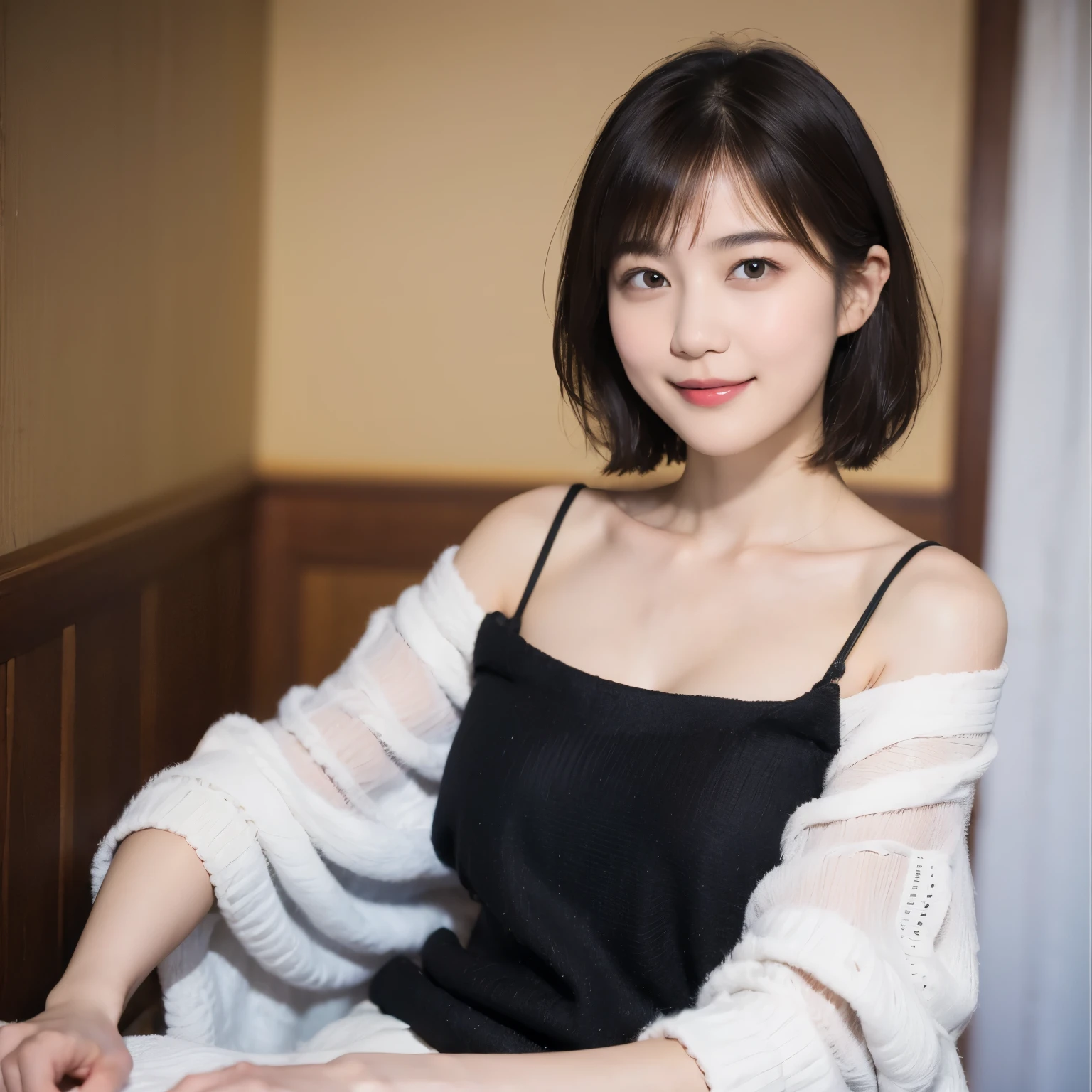 167
Shorthair, a 20 yo woman, gentle smile
