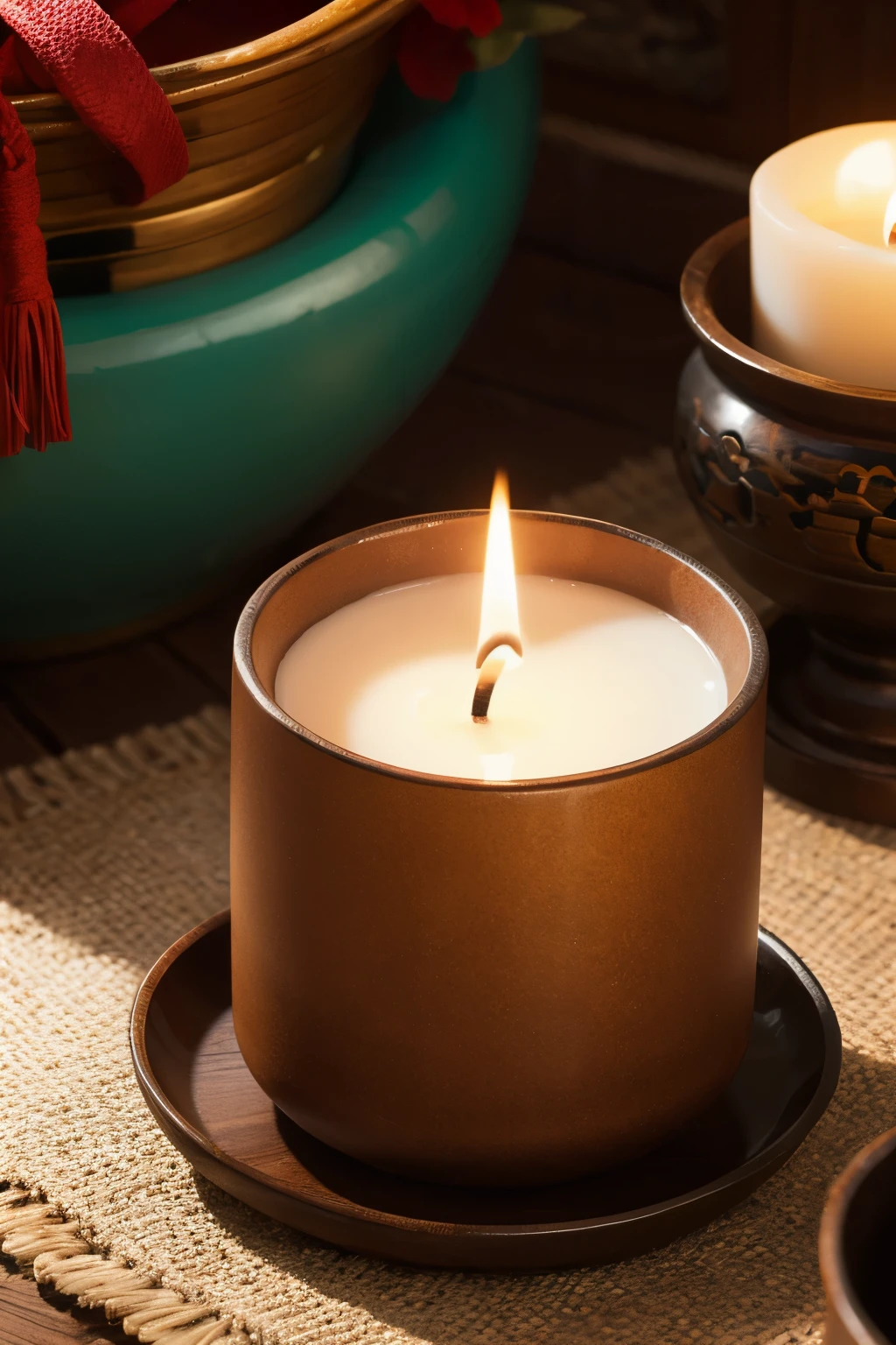 Scented Candle Chinese Style Prints
