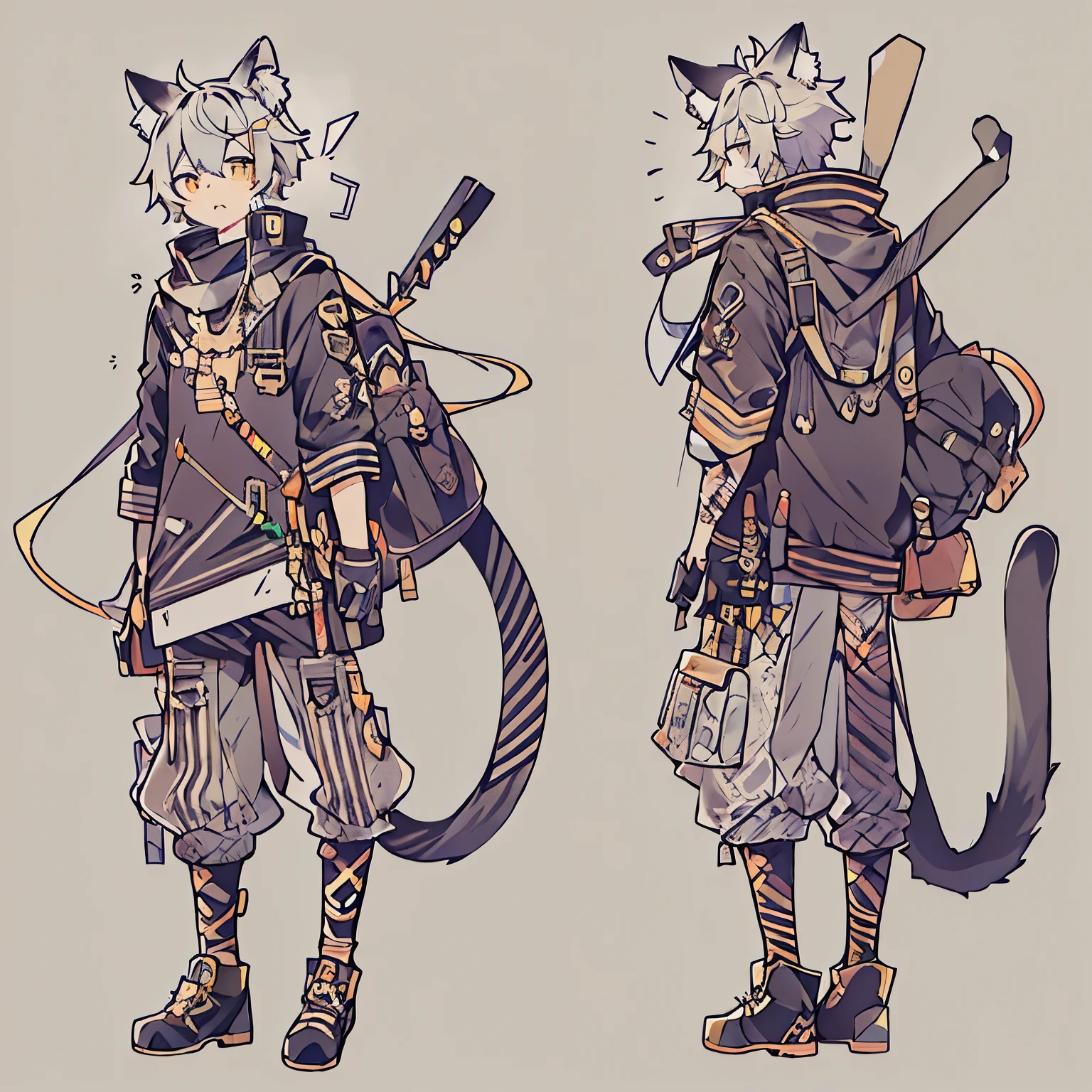Cat ear,juvenile,individual