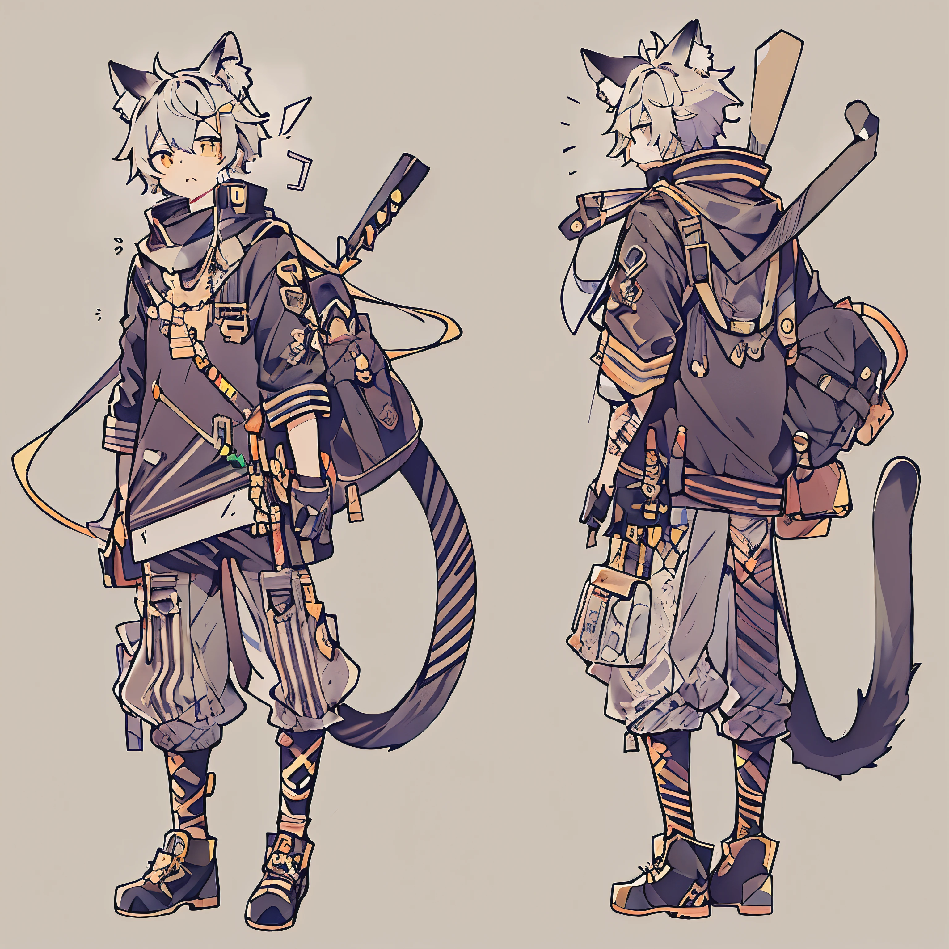 Cat ear,juvenile,personal