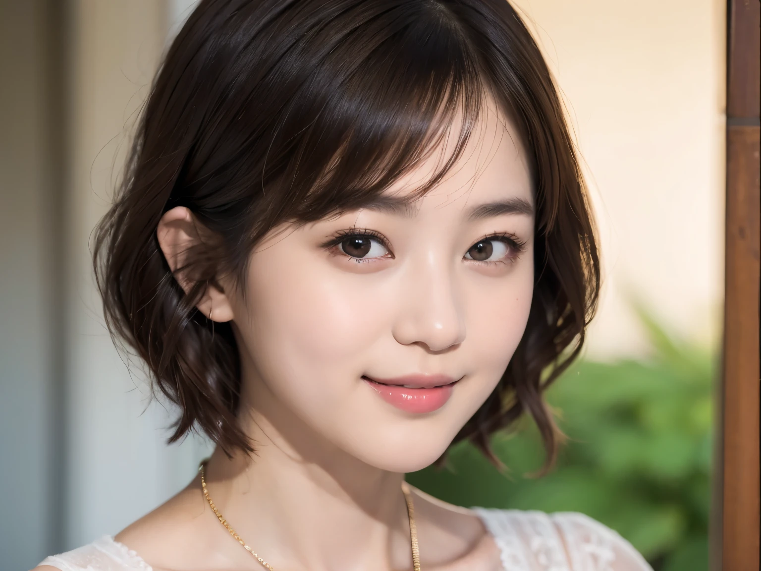 167
Shorthair, a 20 yo woman, gentle smile
